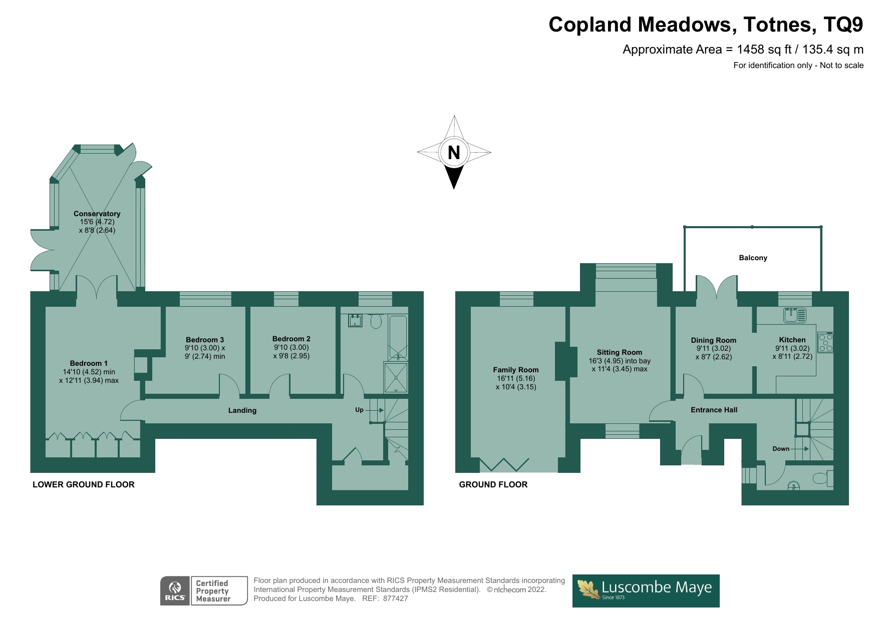 Copland Meadows, Totnes TQ9, 3 bedroom semidetached house for sale