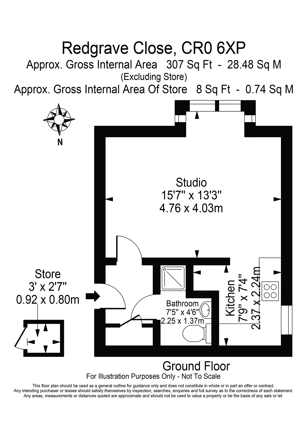 Redgrave Close, Croydon floorplan