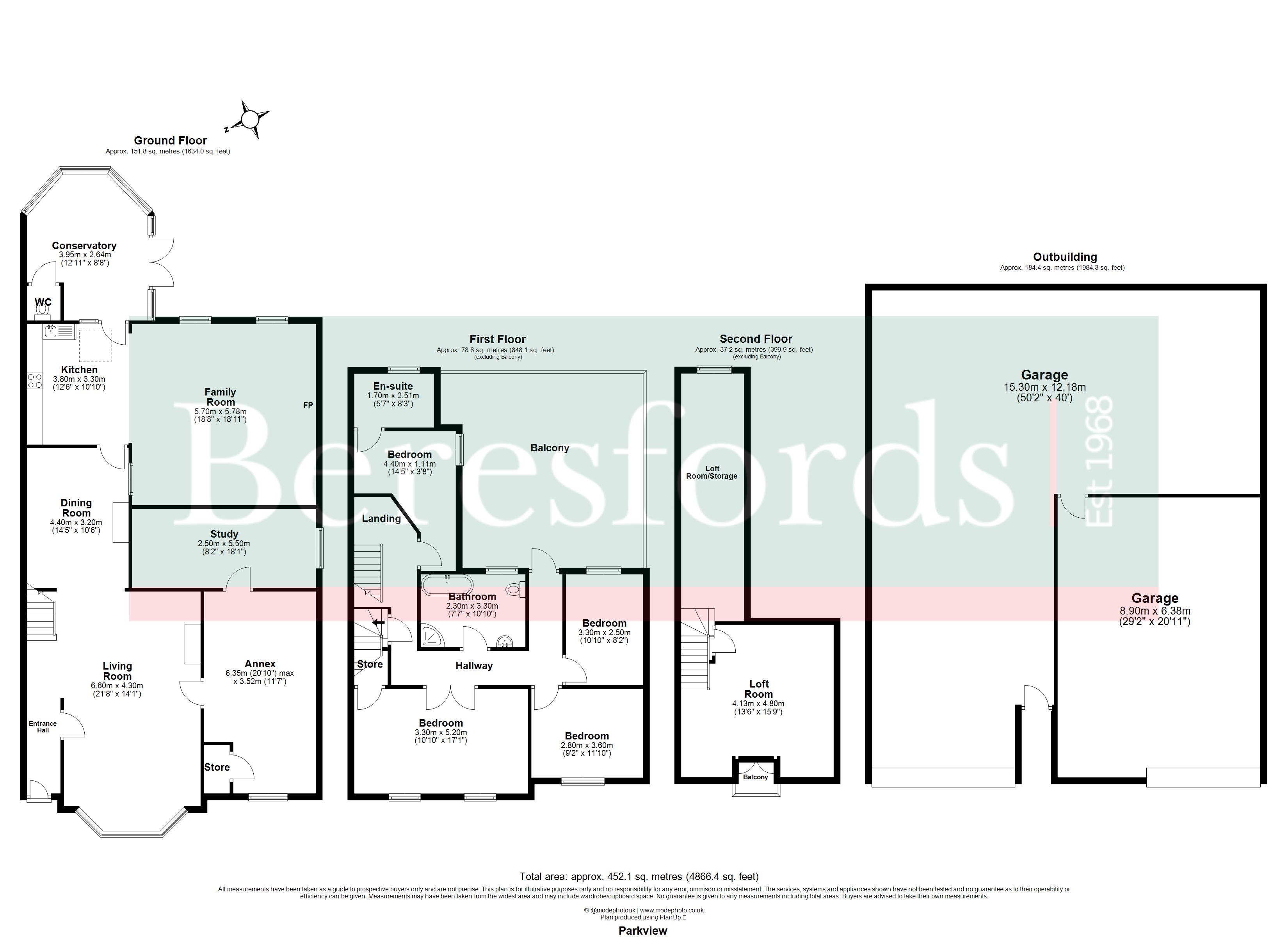 Parkview, Kelvedon Hatch floorplan