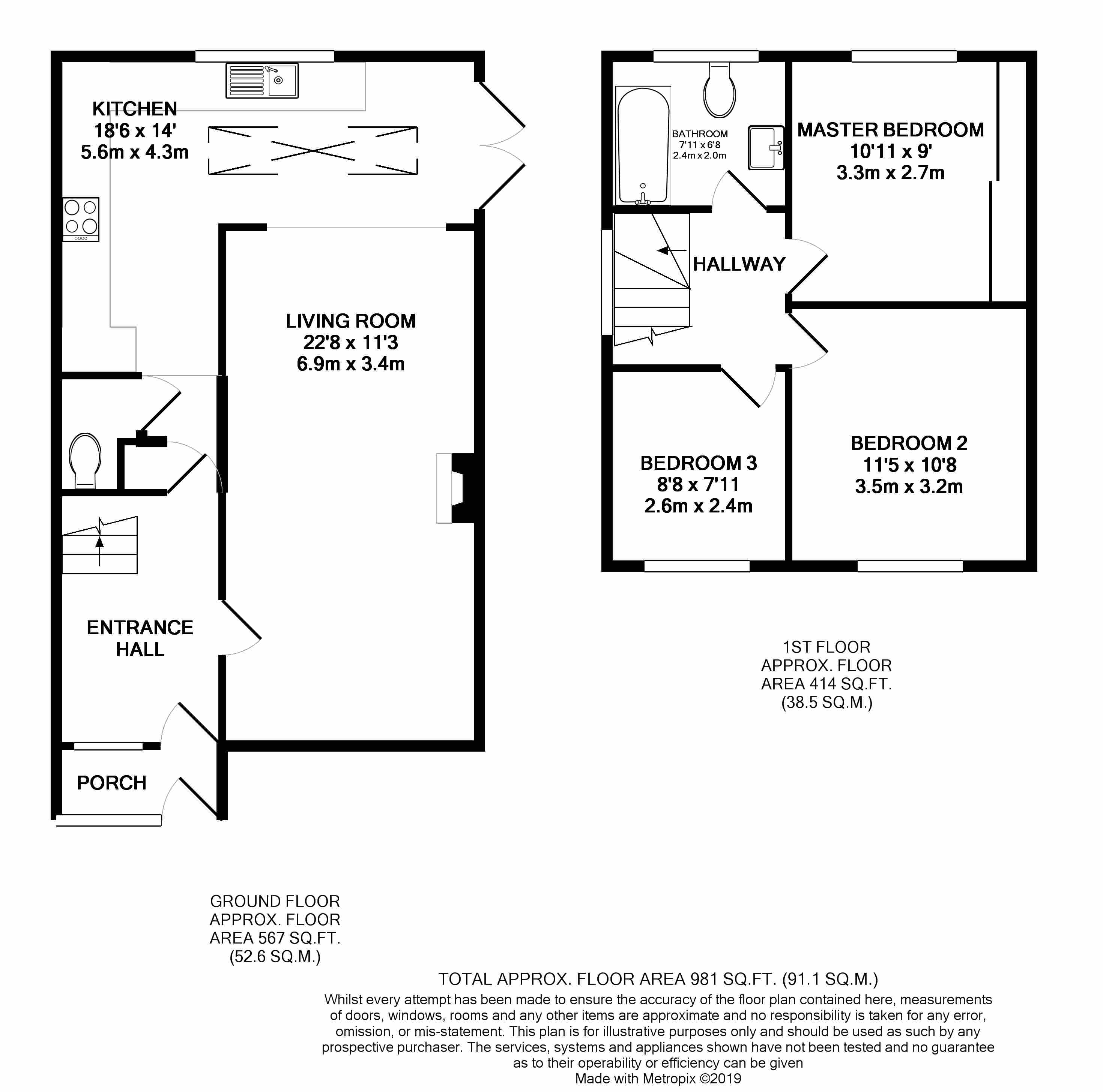 3 Bedrooms End terrace house for sale in Chailey Crescent, Saltdean BN2