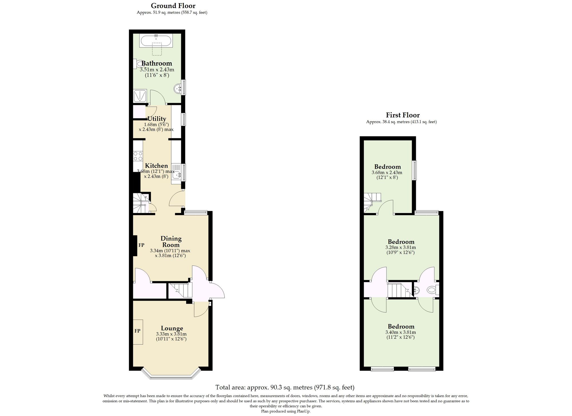 Rose Dene Beccles Road, Great Yarmouth floorplan