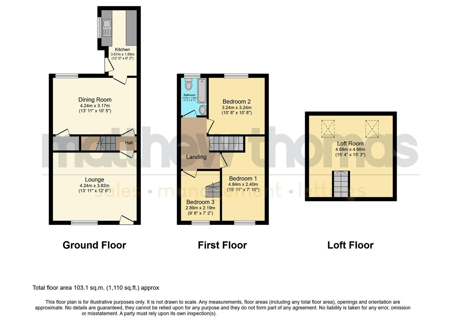 33, Oaklands Avenue, Heanor floorplan