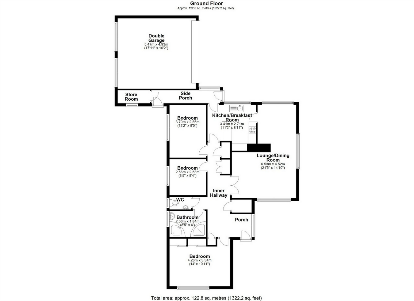 3 Bedrooms Detached bungalow for sale in Glenvine, Ripley, Derbyshire DE5