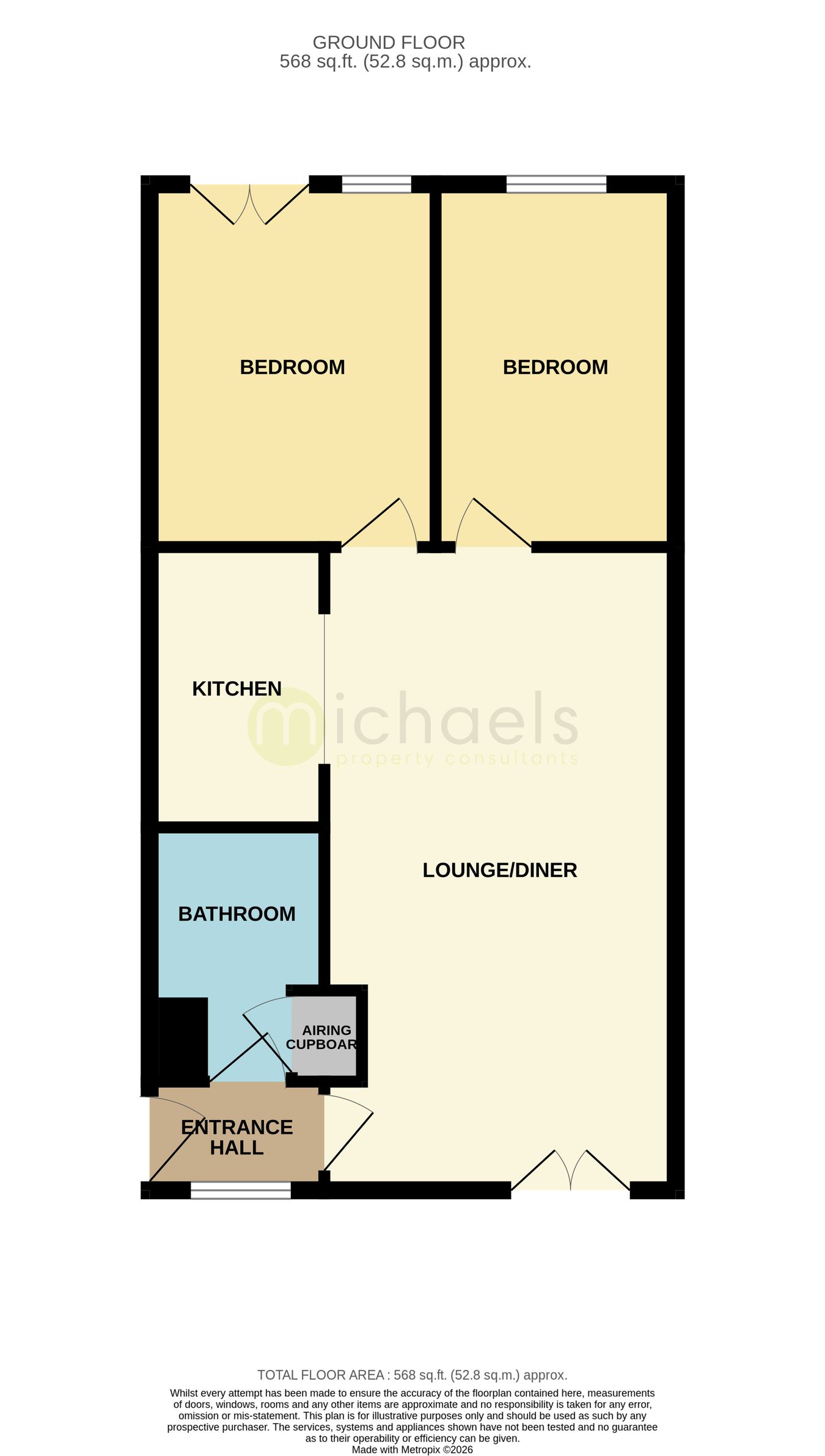 Red Barn Road, Colchester floorplan