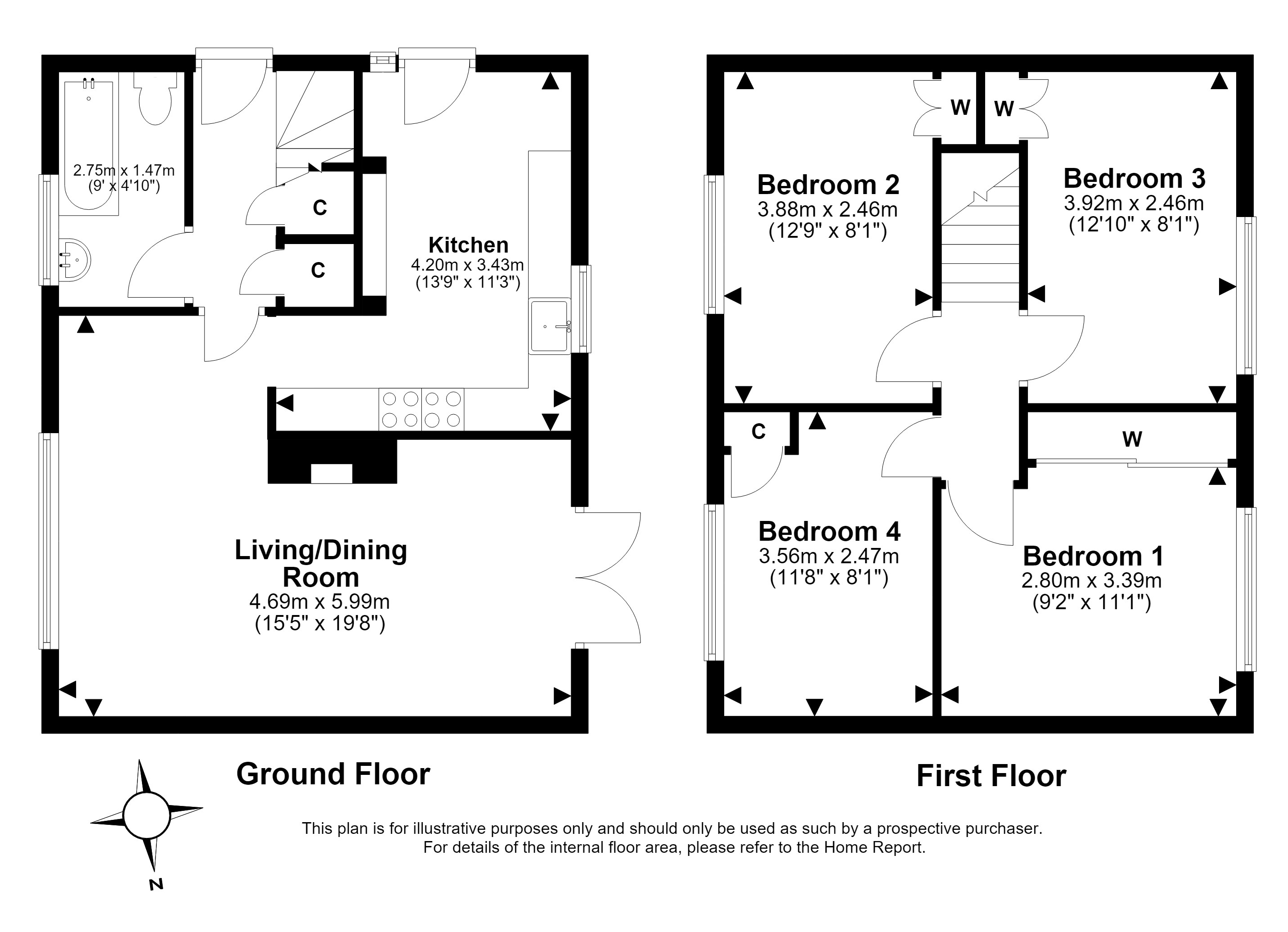 21, Kippielaw Park, Mayfield floorplan