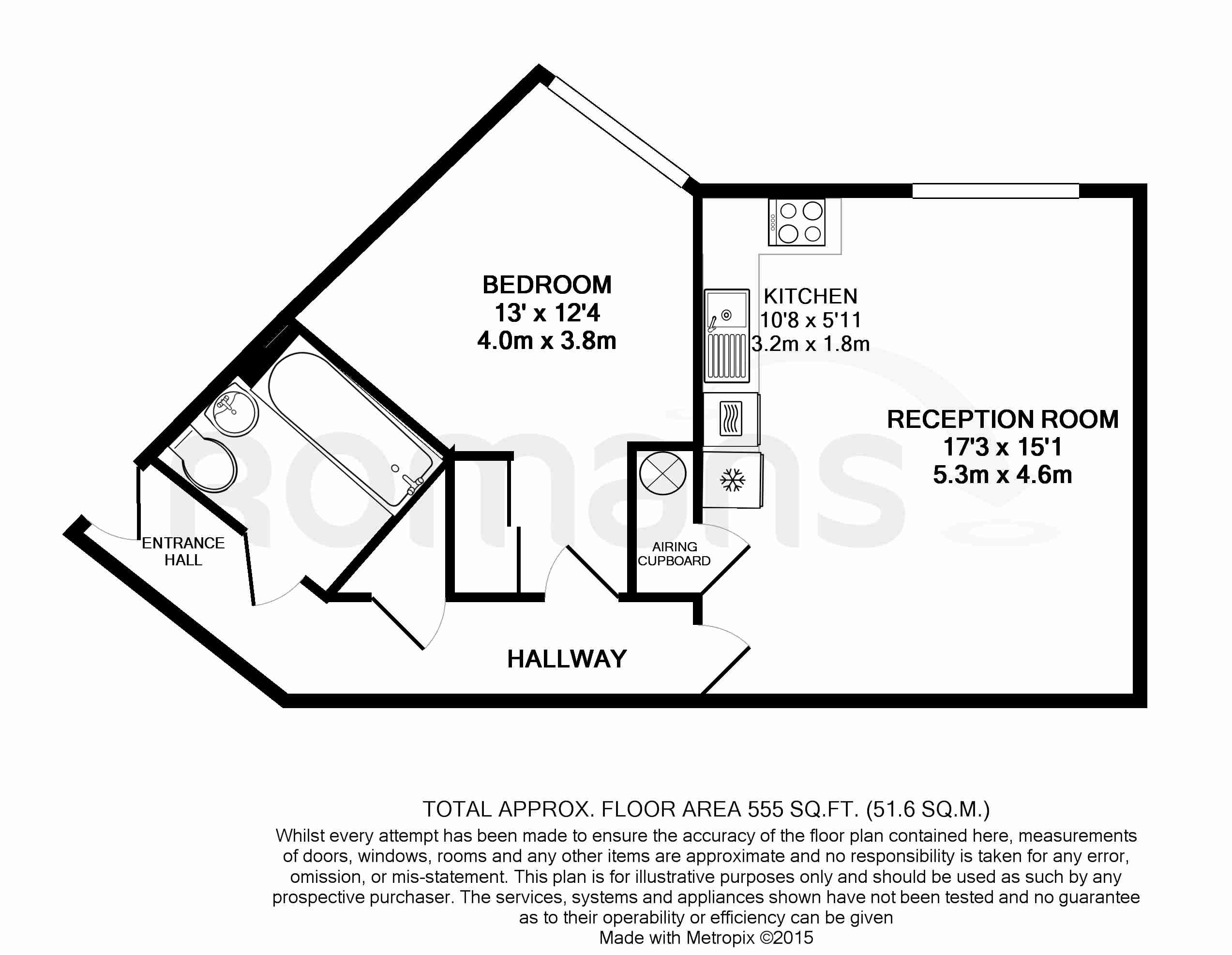 1 Bedrooms Flat to rent in Wallis Square, Farnborough GU14