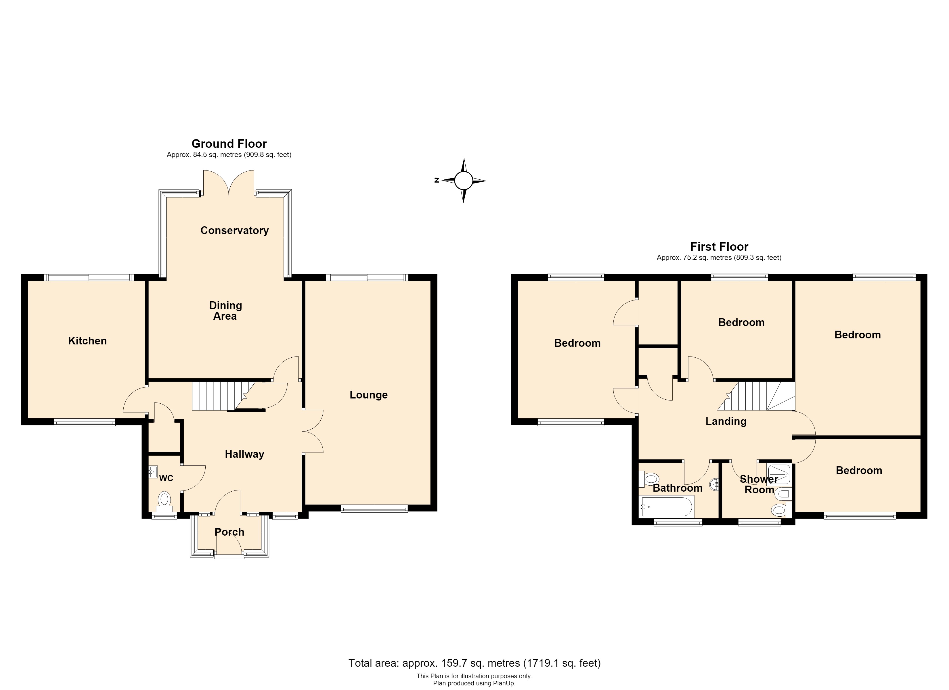 22, Waller Close, Leek Wootton floorplan