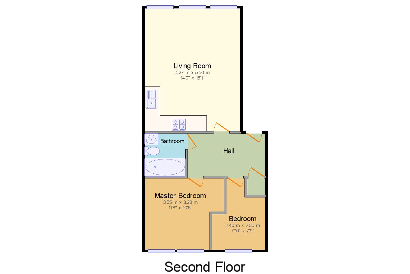 2 Bedrooms Flat to rent in Olympian Court, York YO10