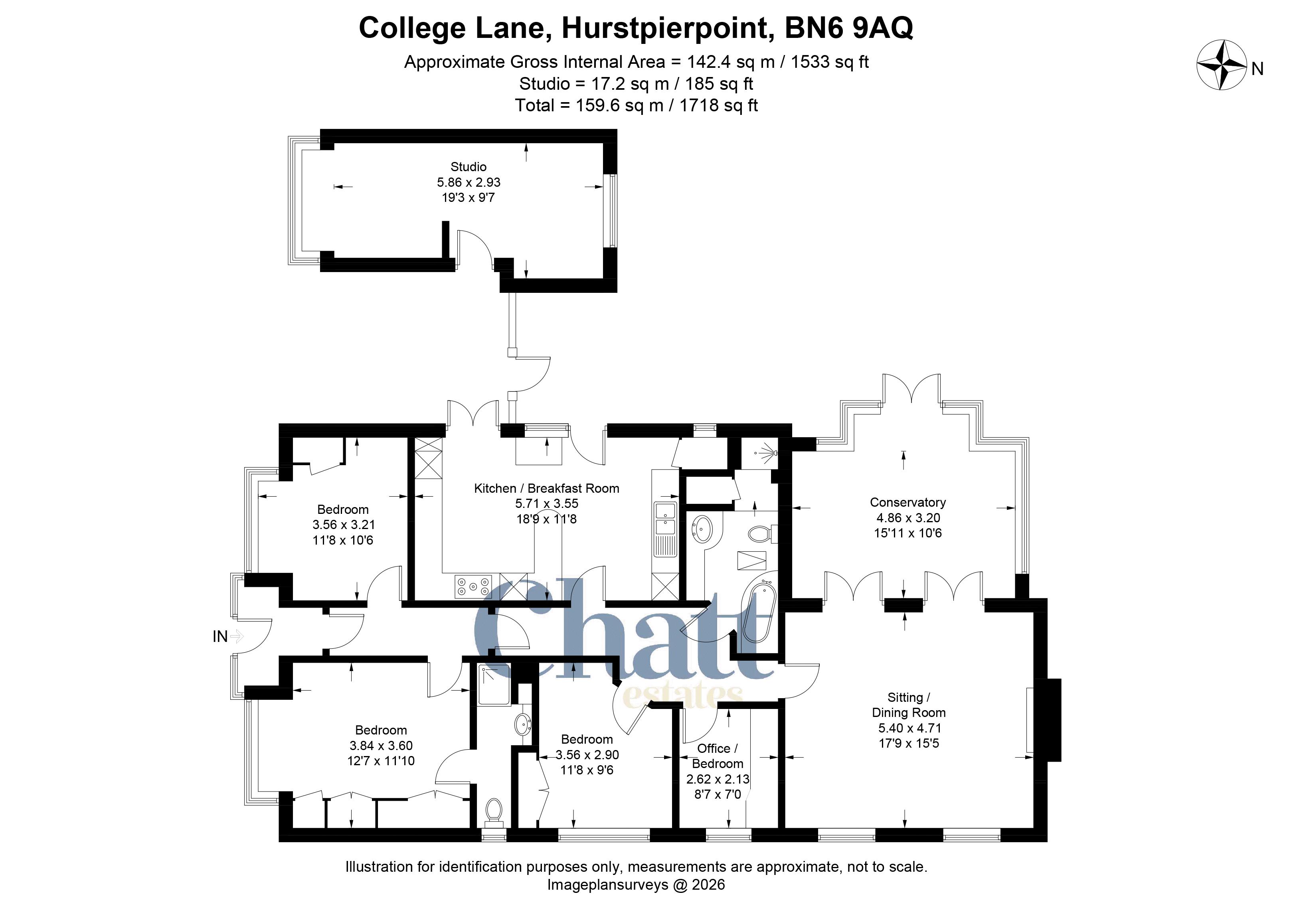 Fairhaven, 28 College Lane, Hassocks floorplan