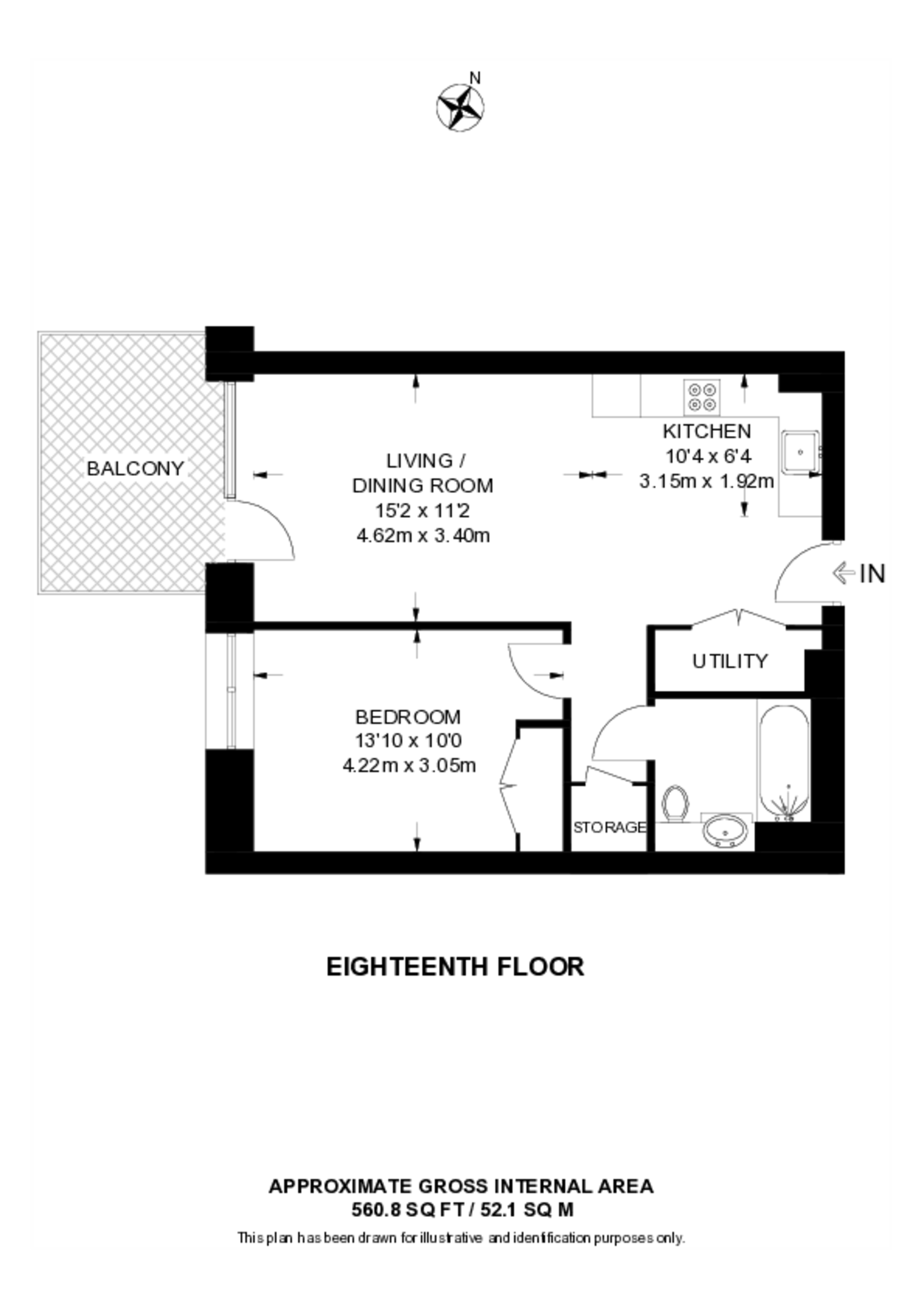 The Edit, South Bank floorplan