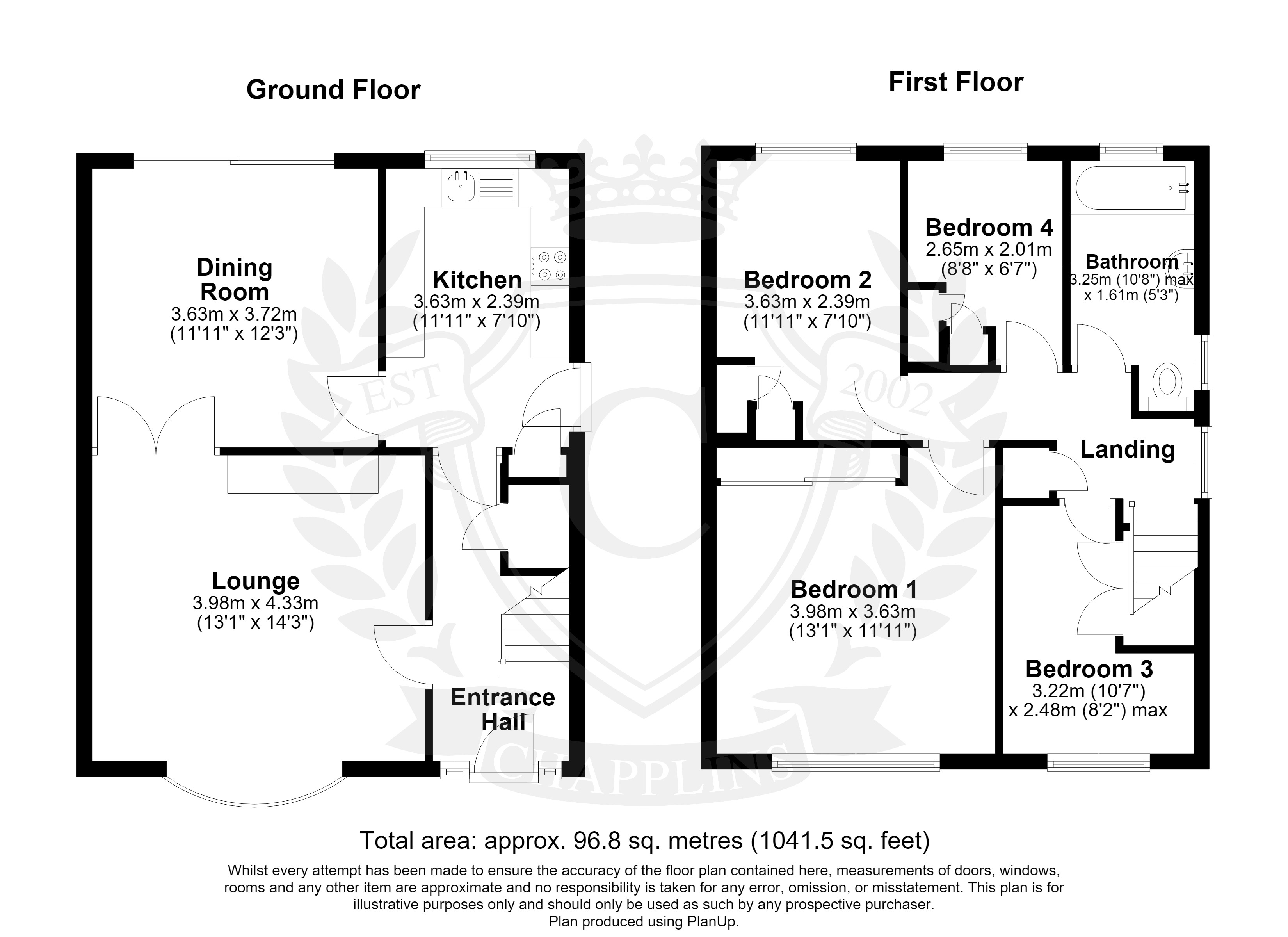 49, Beaufort Avenue, Hampshire floorplan