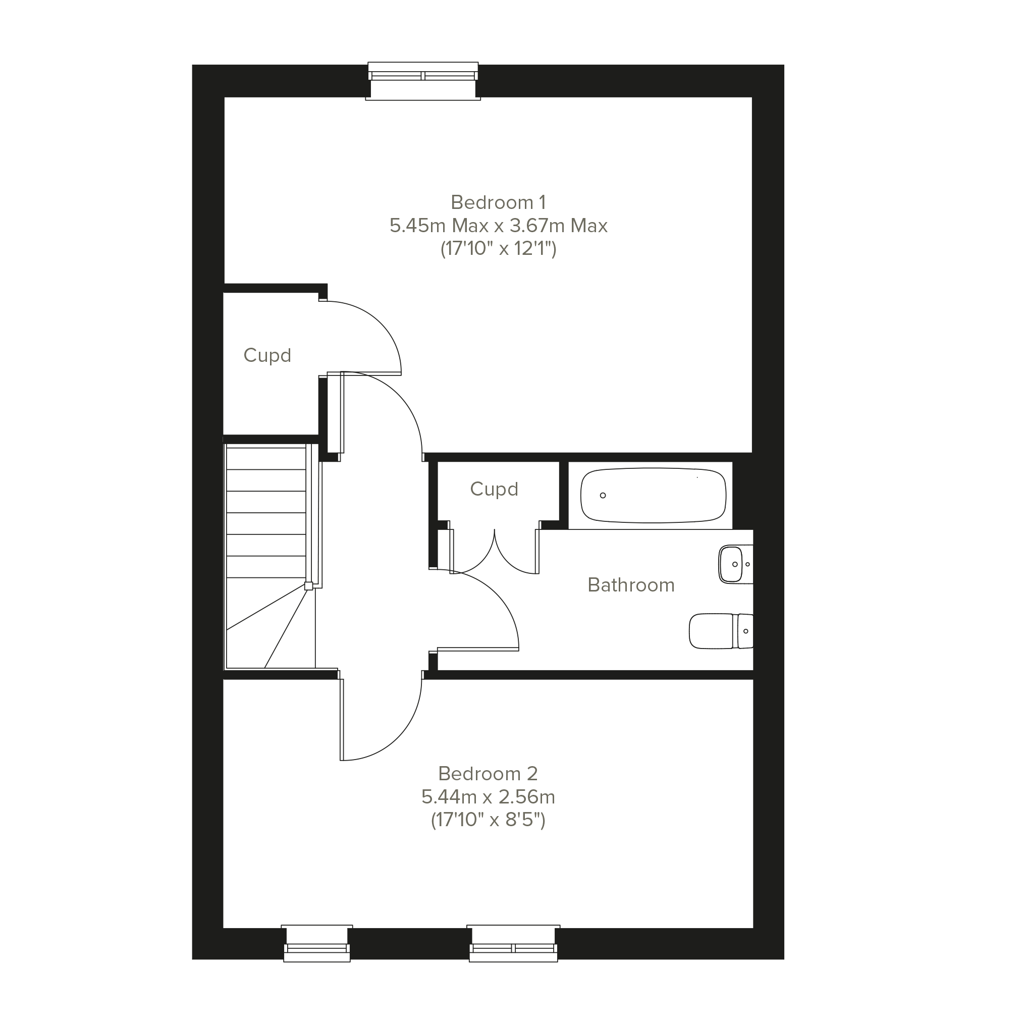 579, Fallow Road, Rothwell floorplan