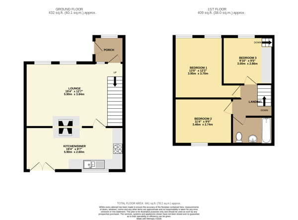 40, Hardwick Road, Manchester floorplan