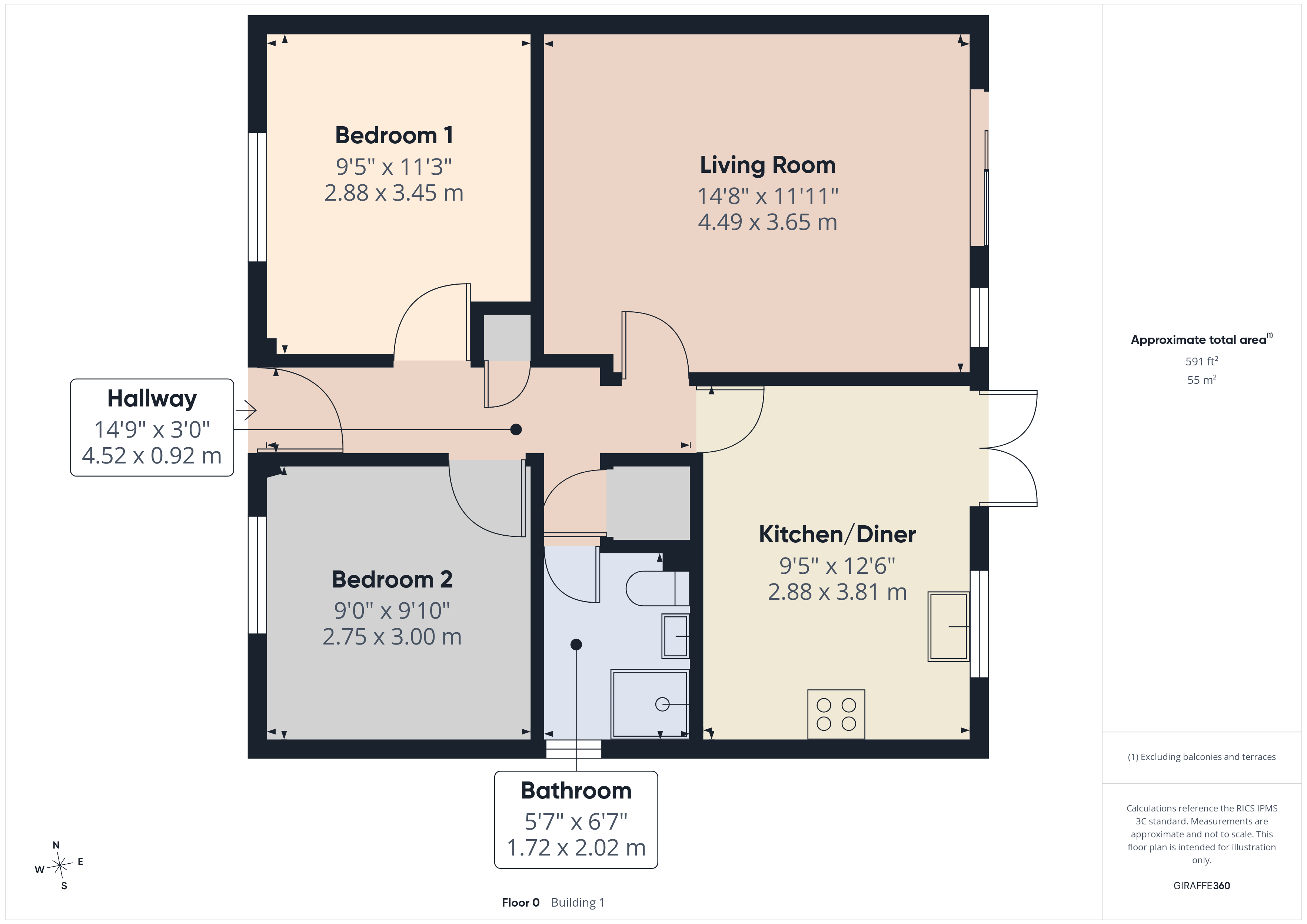 8, Maytree Close, Beaworthy floorplan