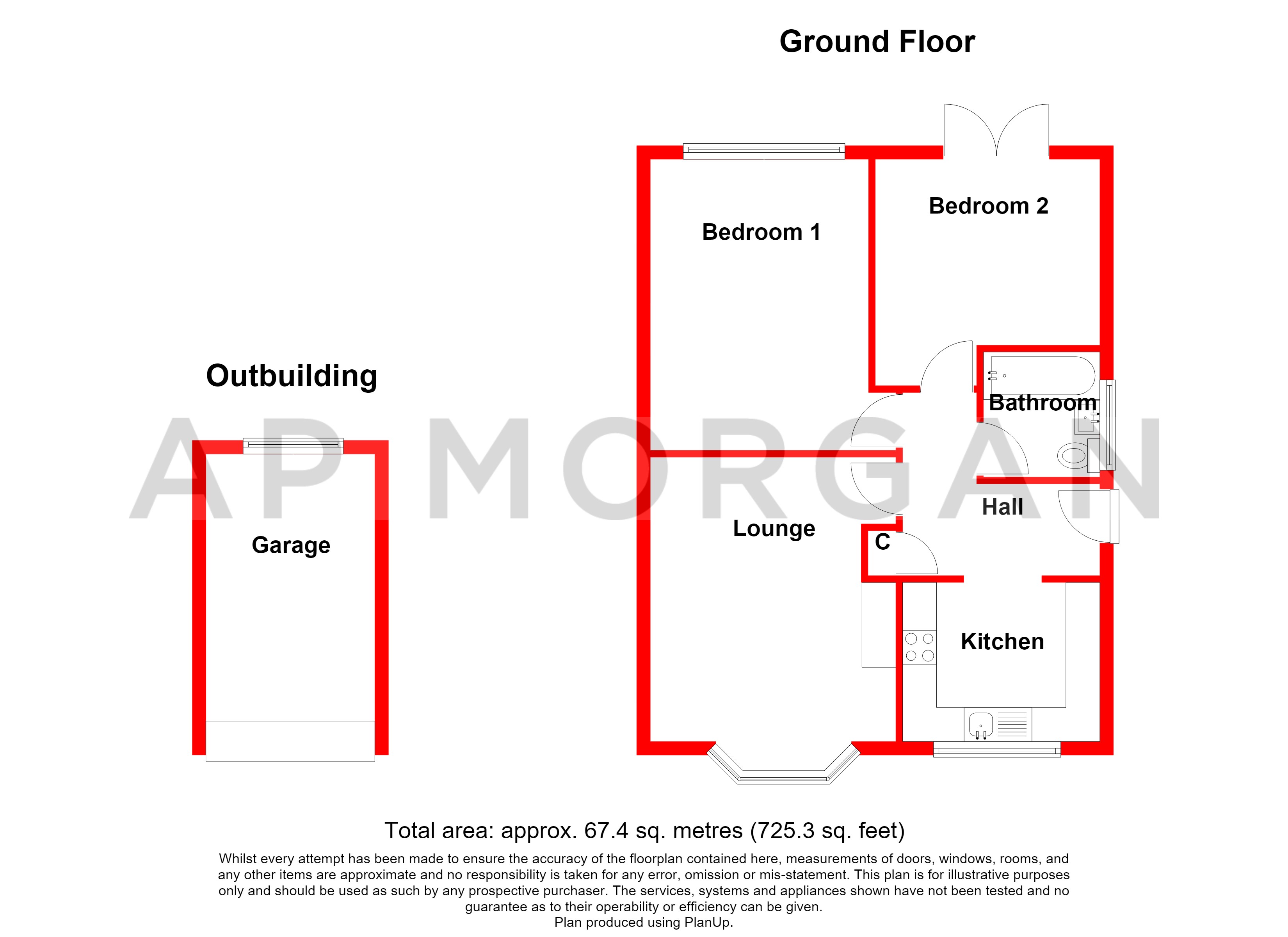 65, Church View Gardens, South Staffordshire floorplan