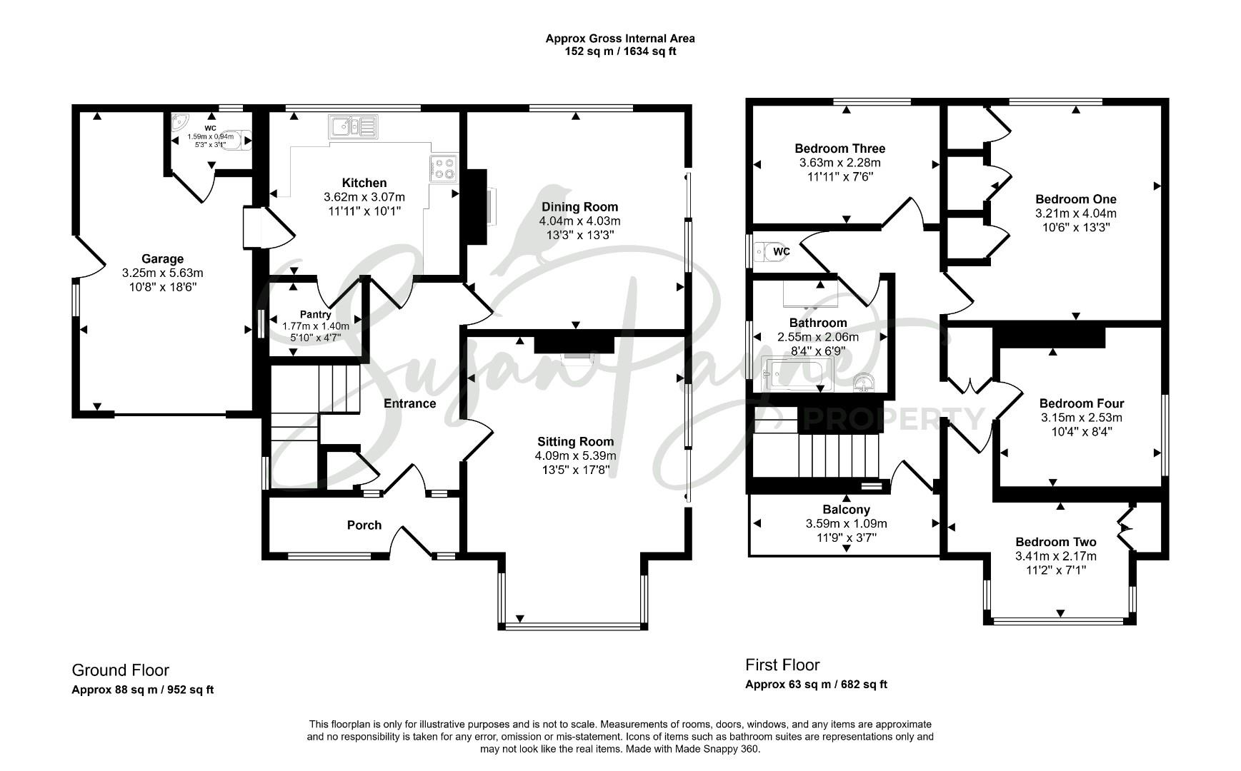 St Kieran's, 27 Calbourne Road, Carisbrooke floorplan
