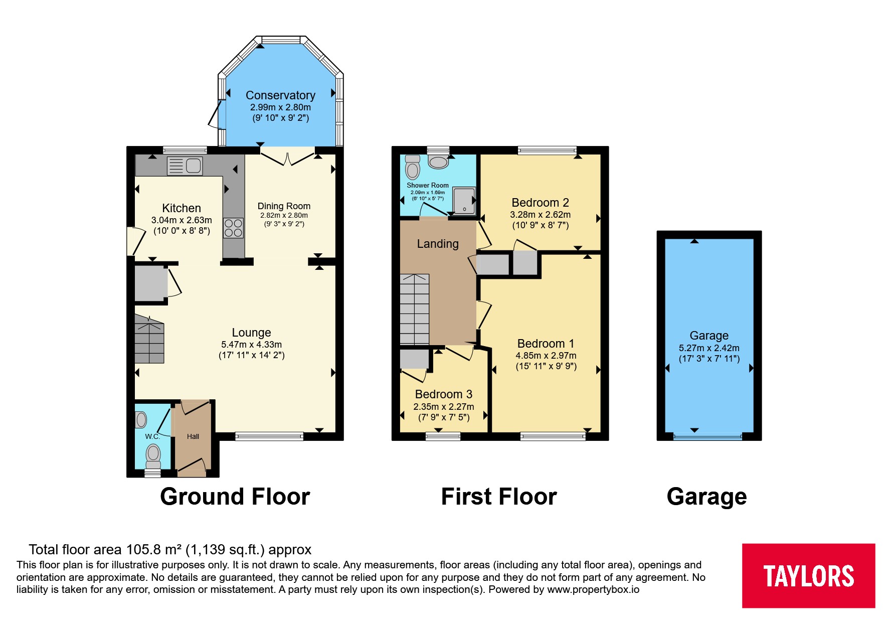 32, Benson Close, Oxfordshire floorplan