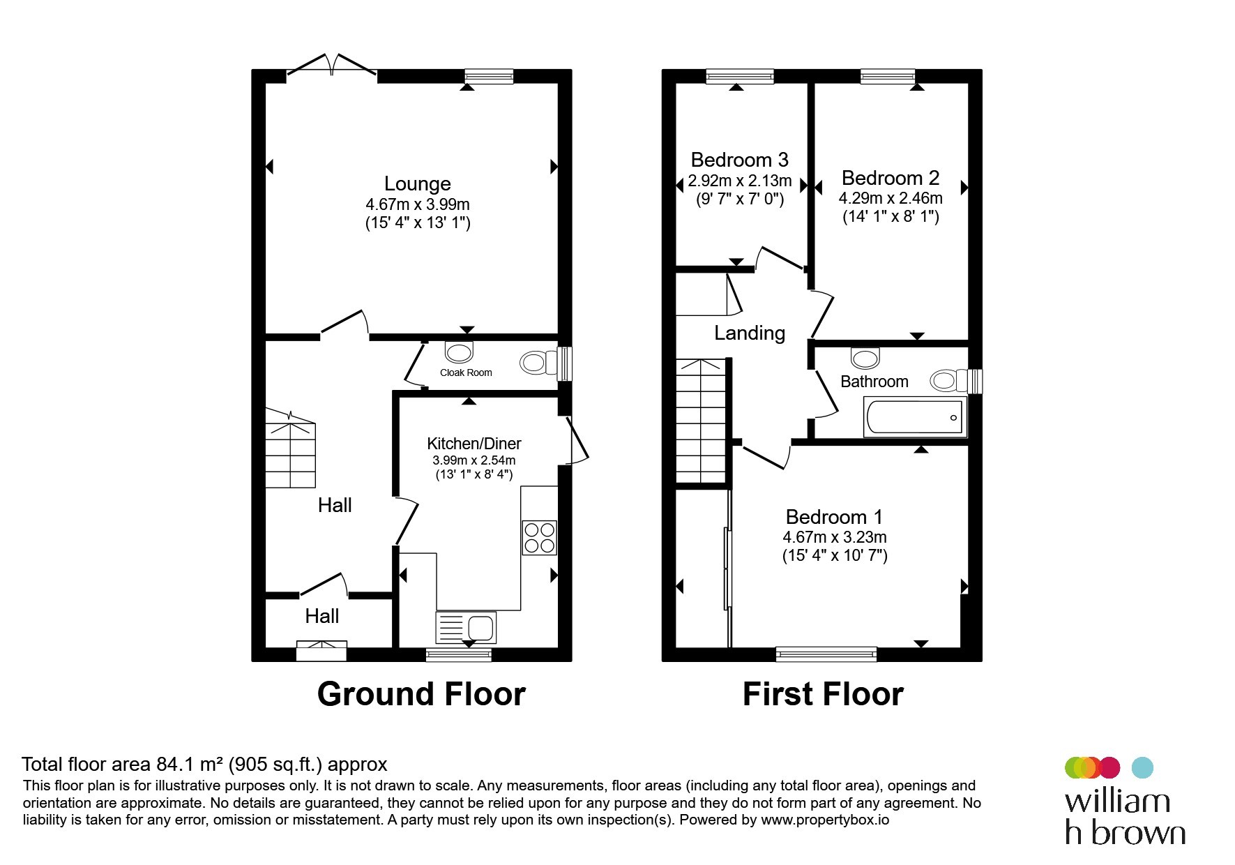 2, Ladbrook Close, Ipswich floorplan