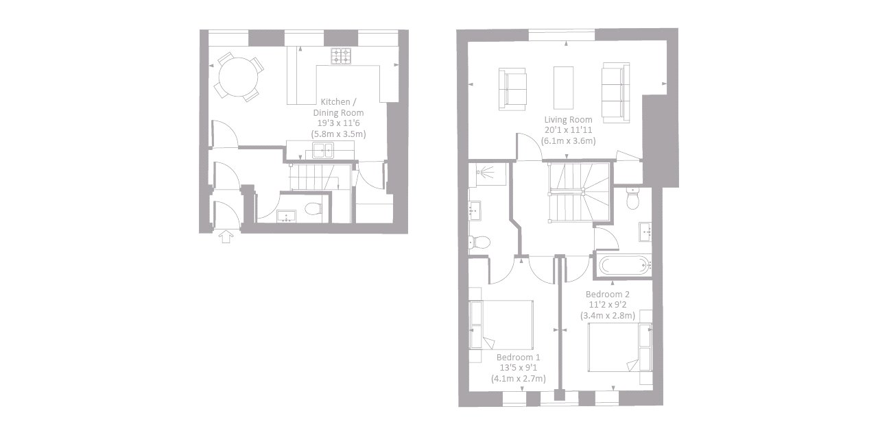 27 Boyles Court, Dark Lane CM14, 2 bedroom flat for sale 64074292