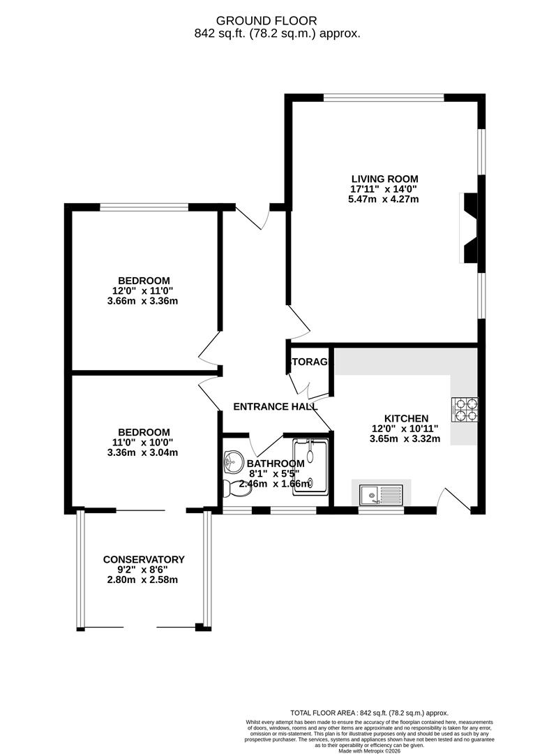 7, Edinburgh Road, Chesterfield floorplan
