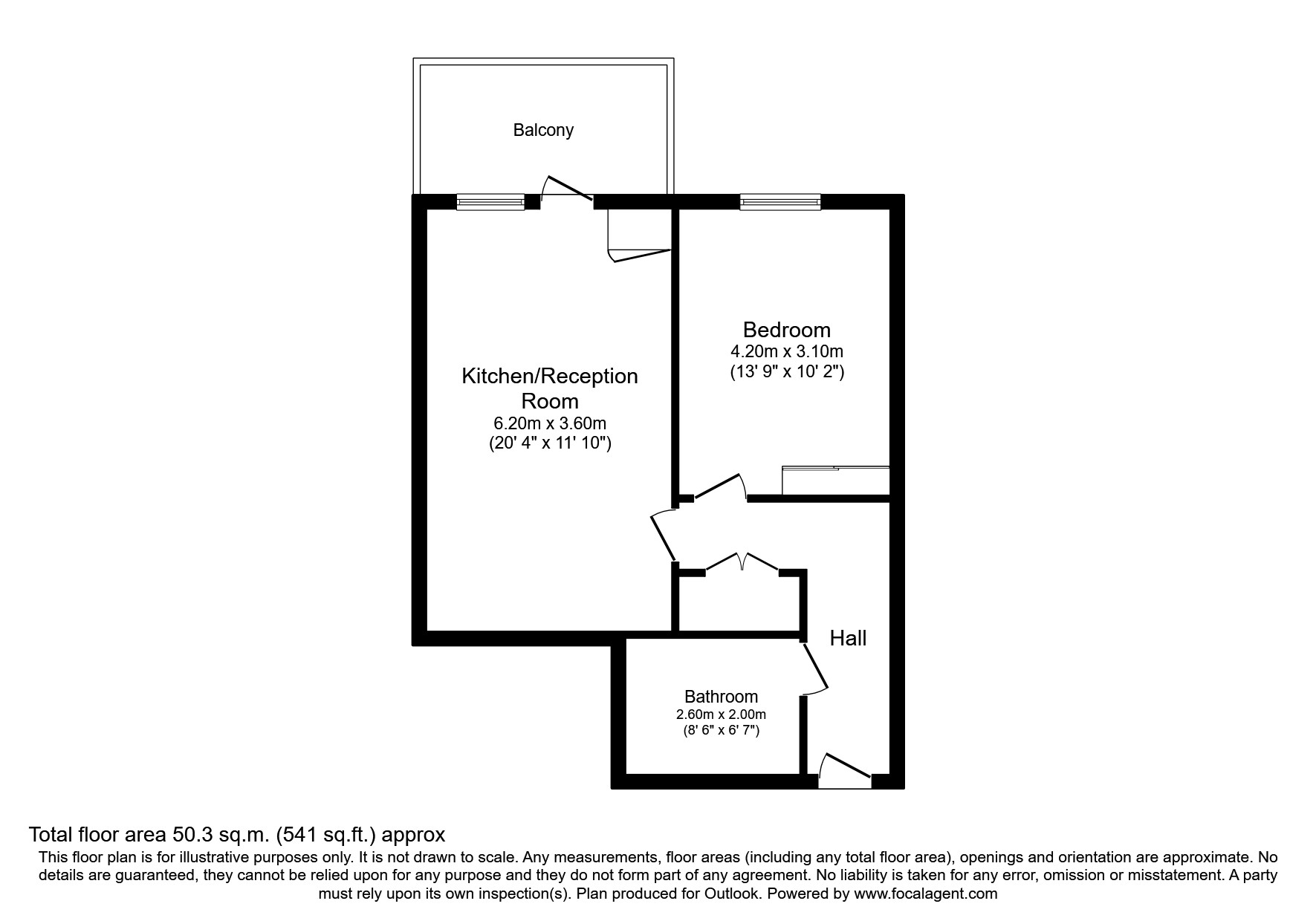 Hainault Road, Leyton, London E11, 1 bedroom flat for sale 61732711