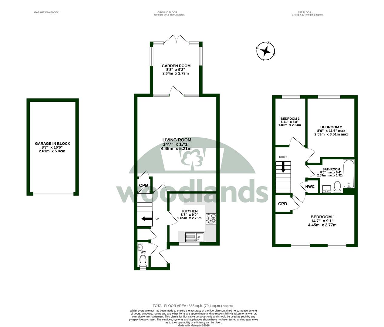 46, Shottermill, Horsham floorplan