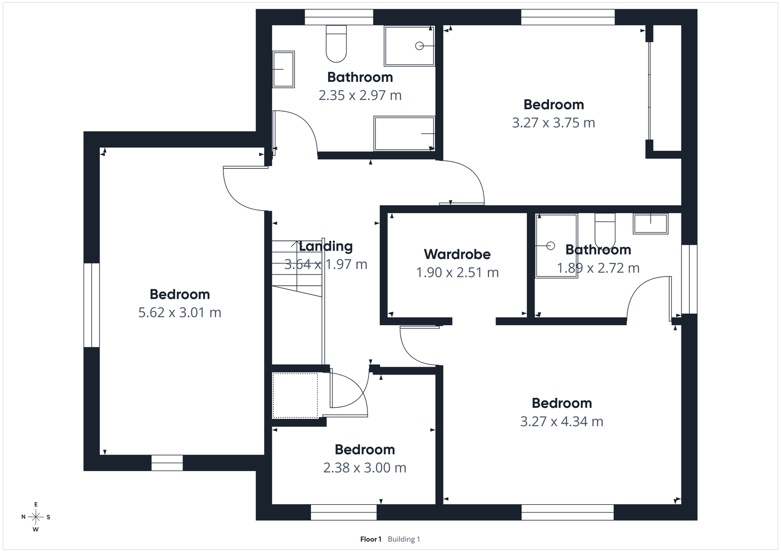 Windfall House, George Road, Lydney floorplan