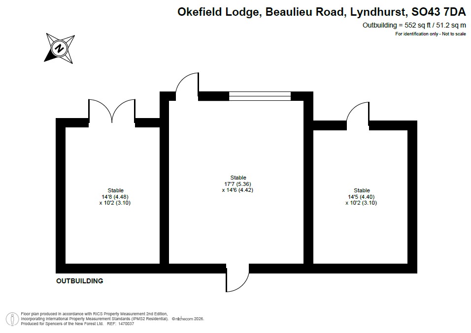 Okefield Lodge, Beaulieu Road, Lyndhurst floorplan