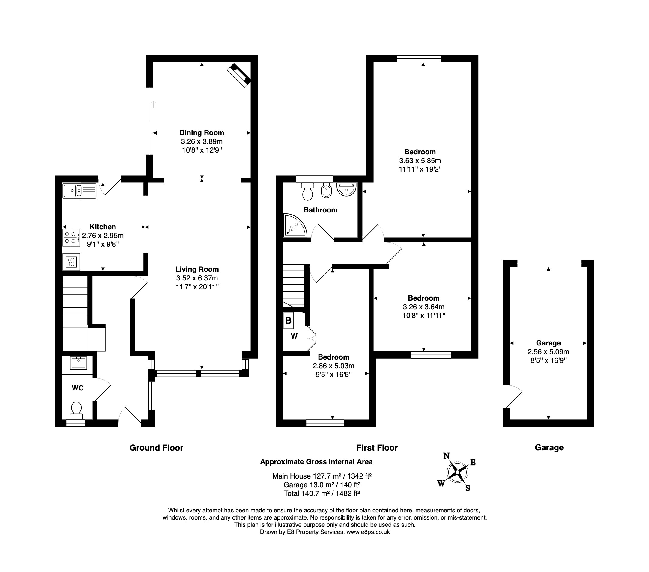 10, Dryden Avenue, Bicester floorplan