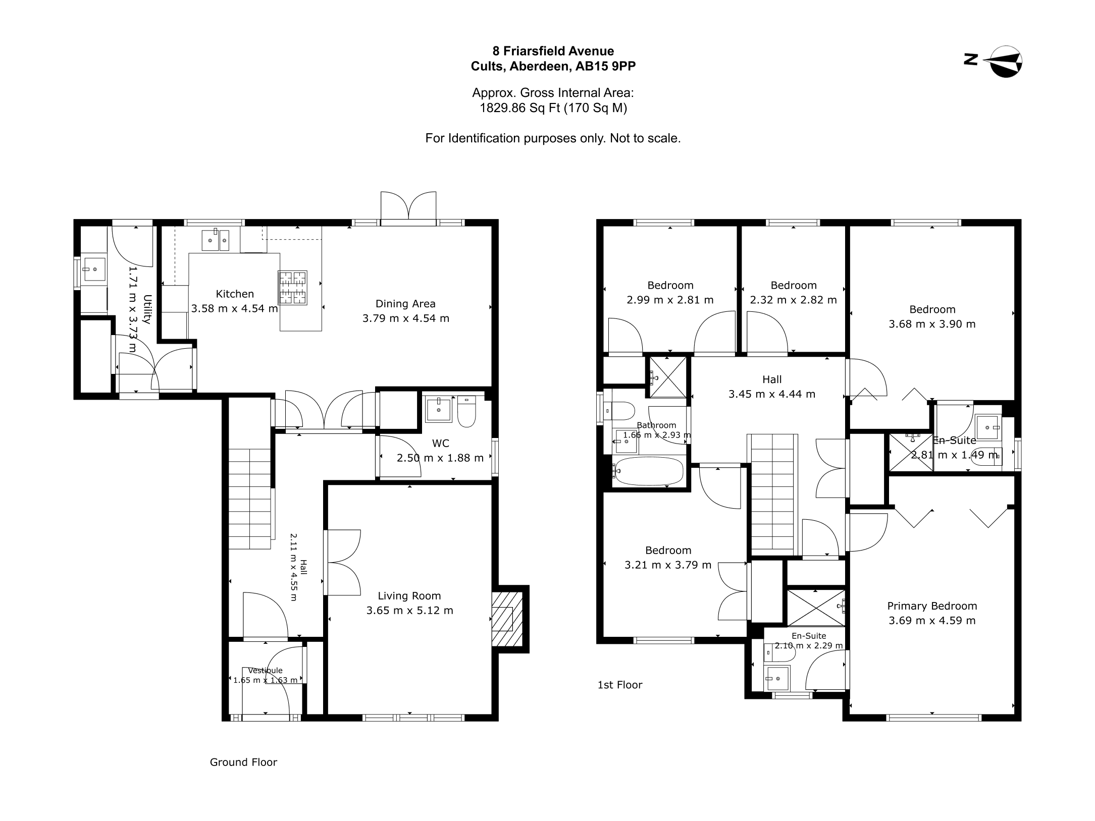 8, Friarsfield Avenue, Aberdeen floorplan