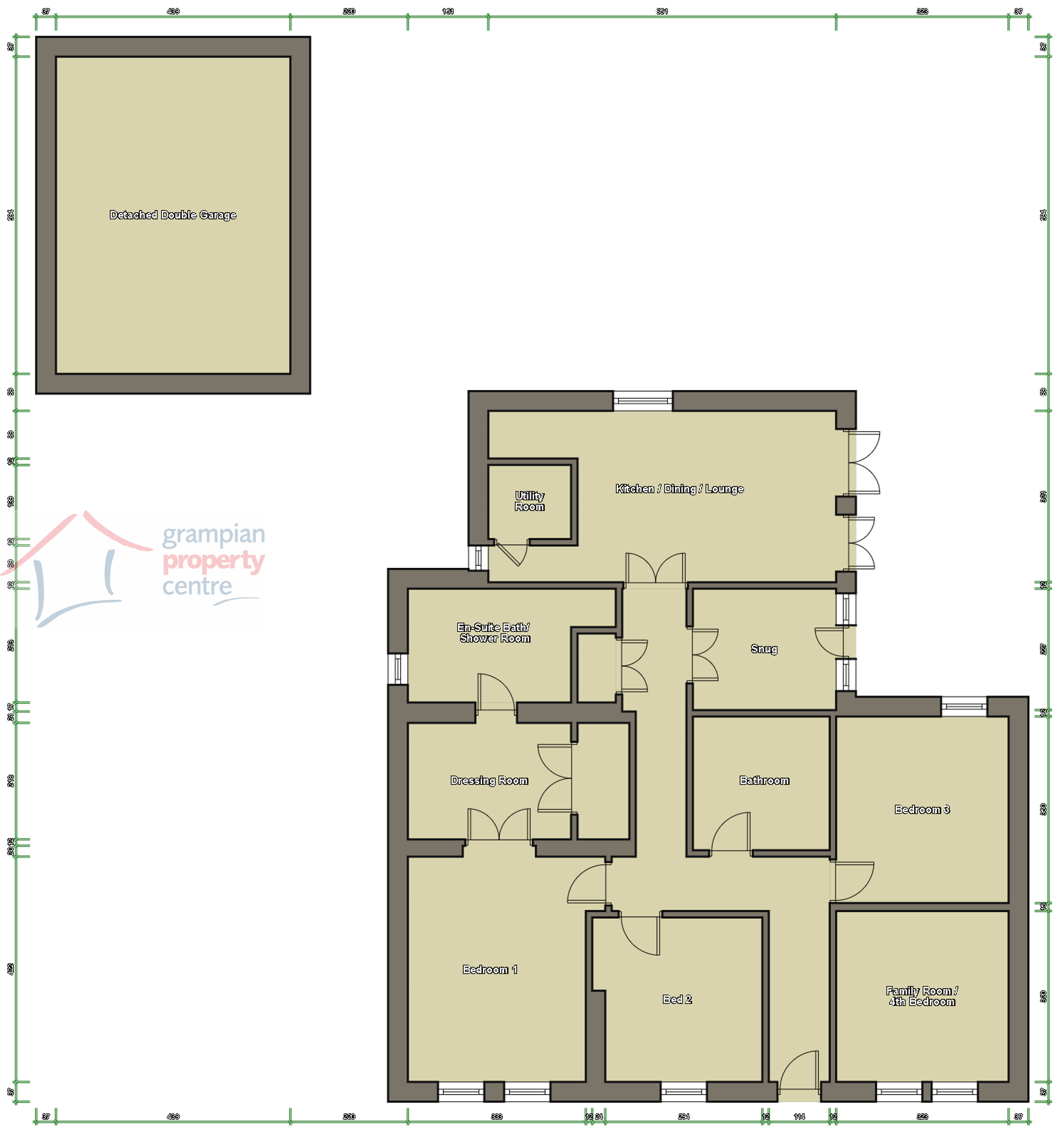 10 Seafield Crescent, Elgin floorplan