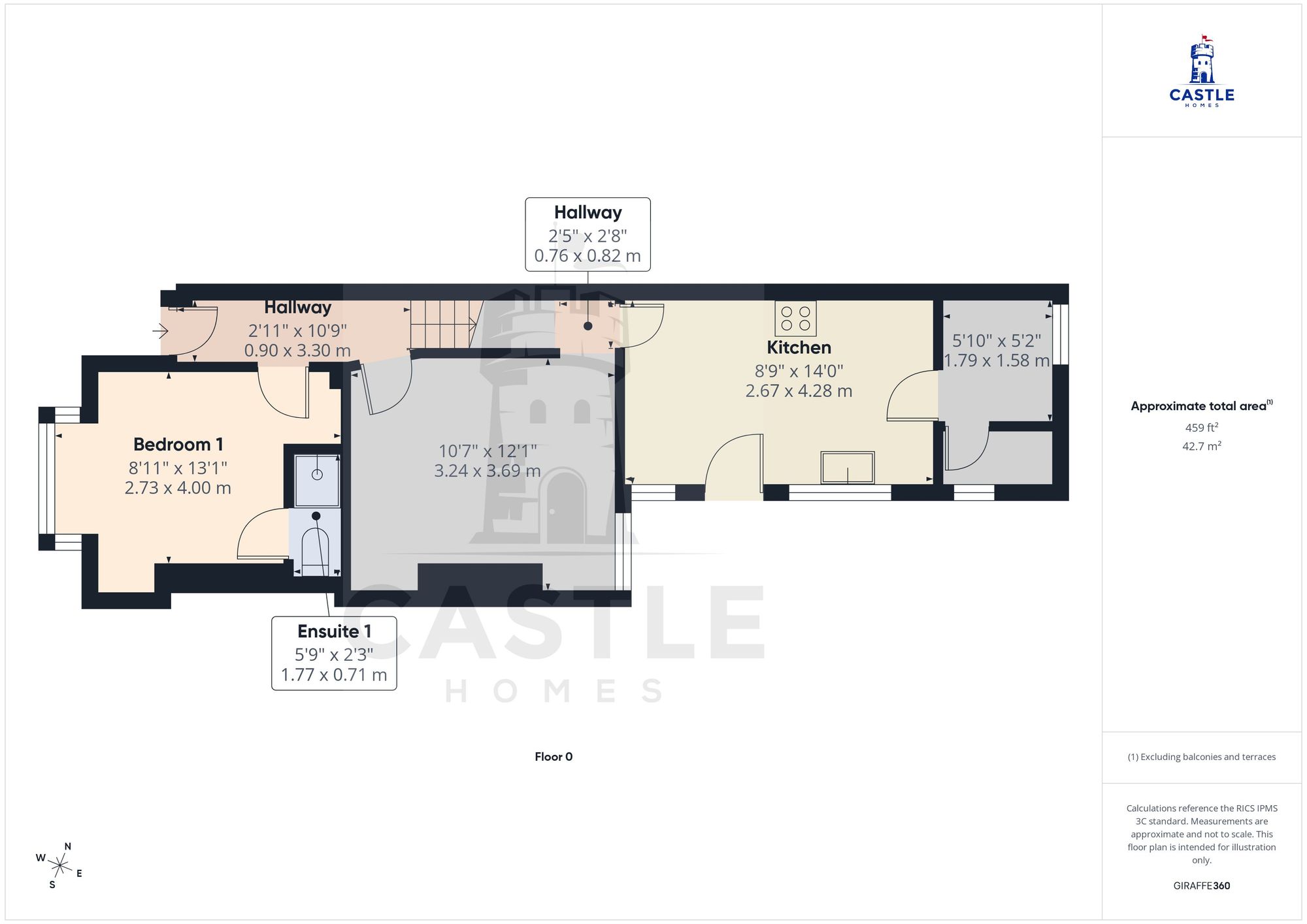 Bedroom 1, 89 Ladysmith Road, Grimsby floorplan