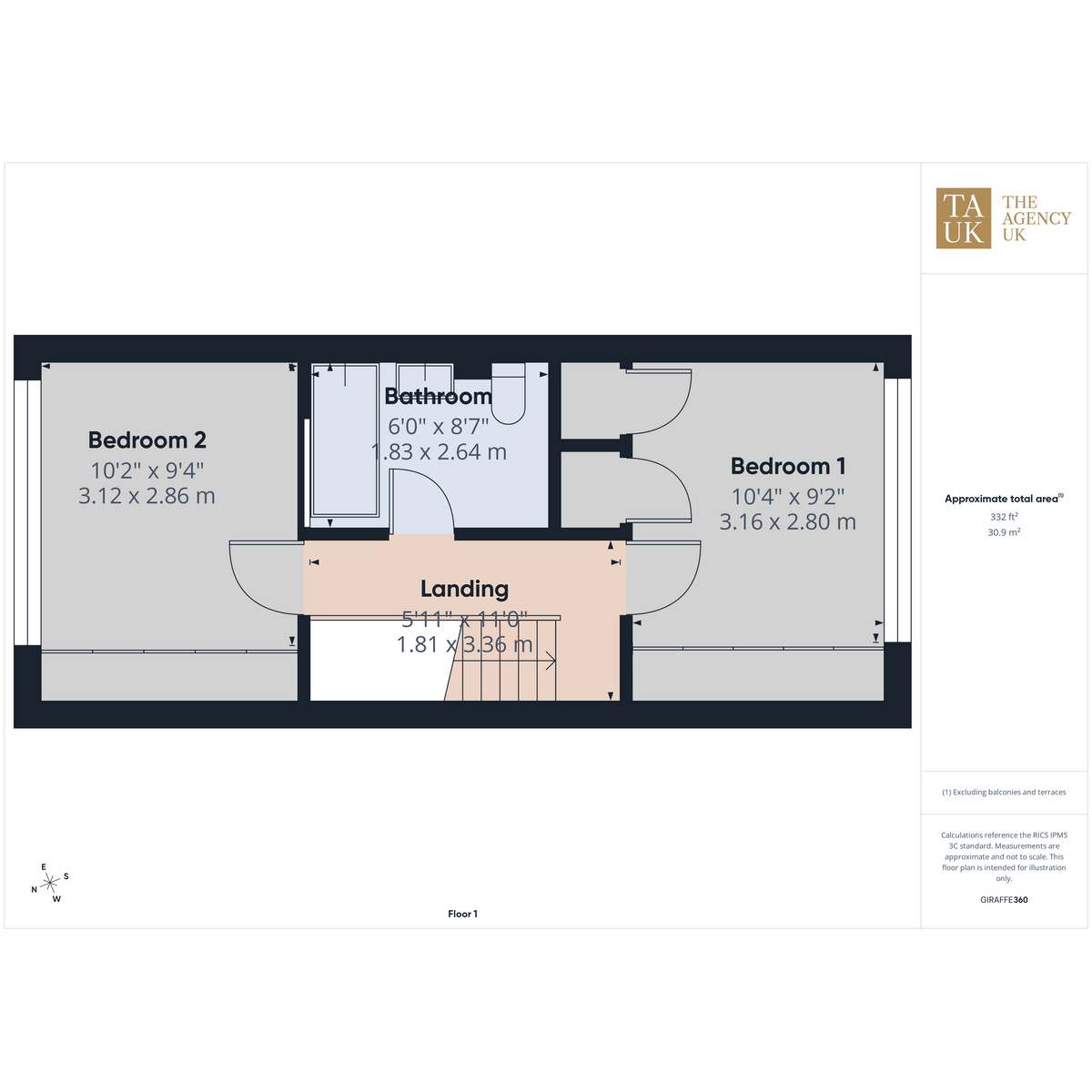 Flat 3, 24, Creek Road, Hayling Island floorplan