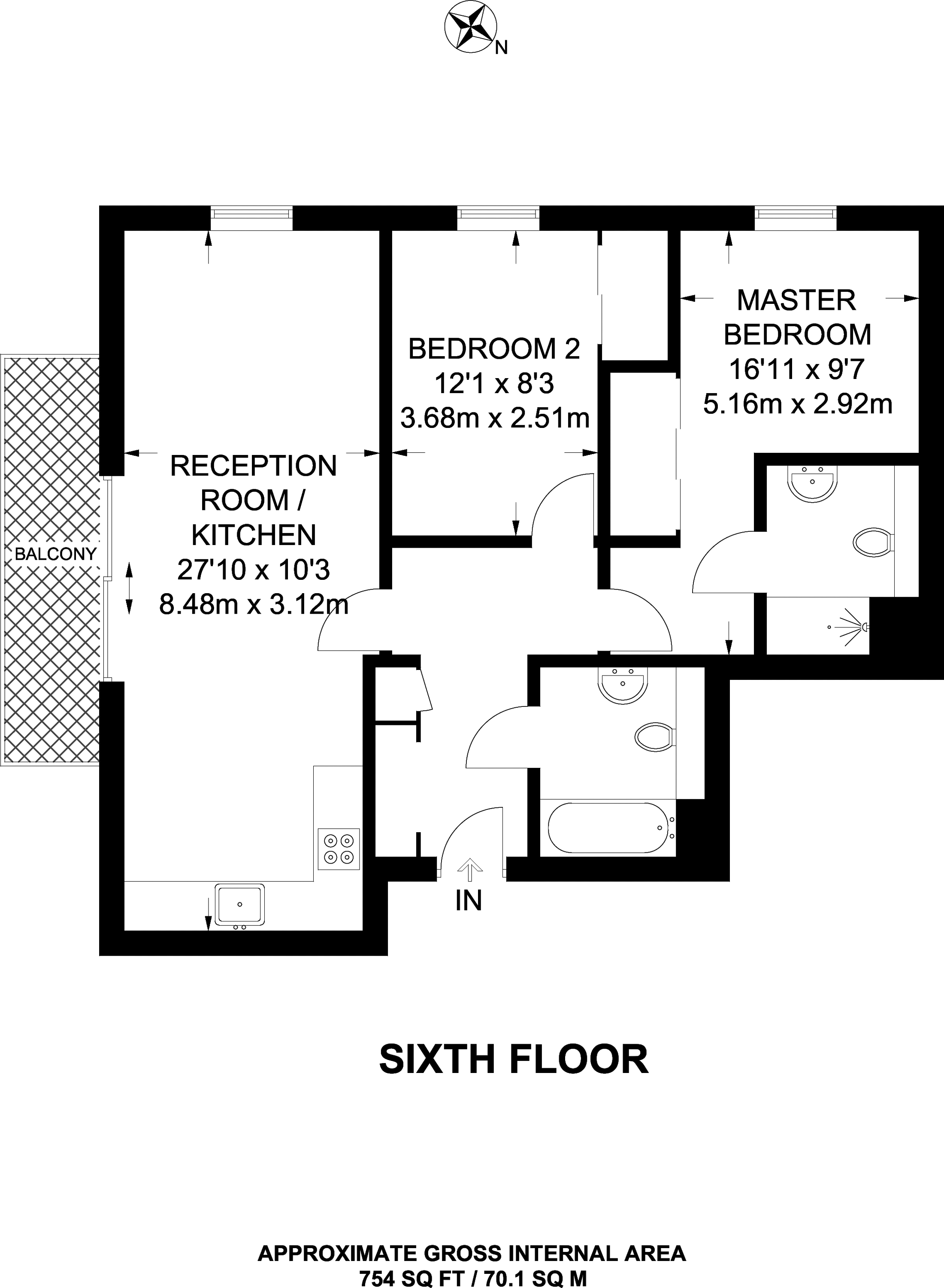 2 Bedrooms Flat for sale in Lindfield Street, Canary Wharf E14