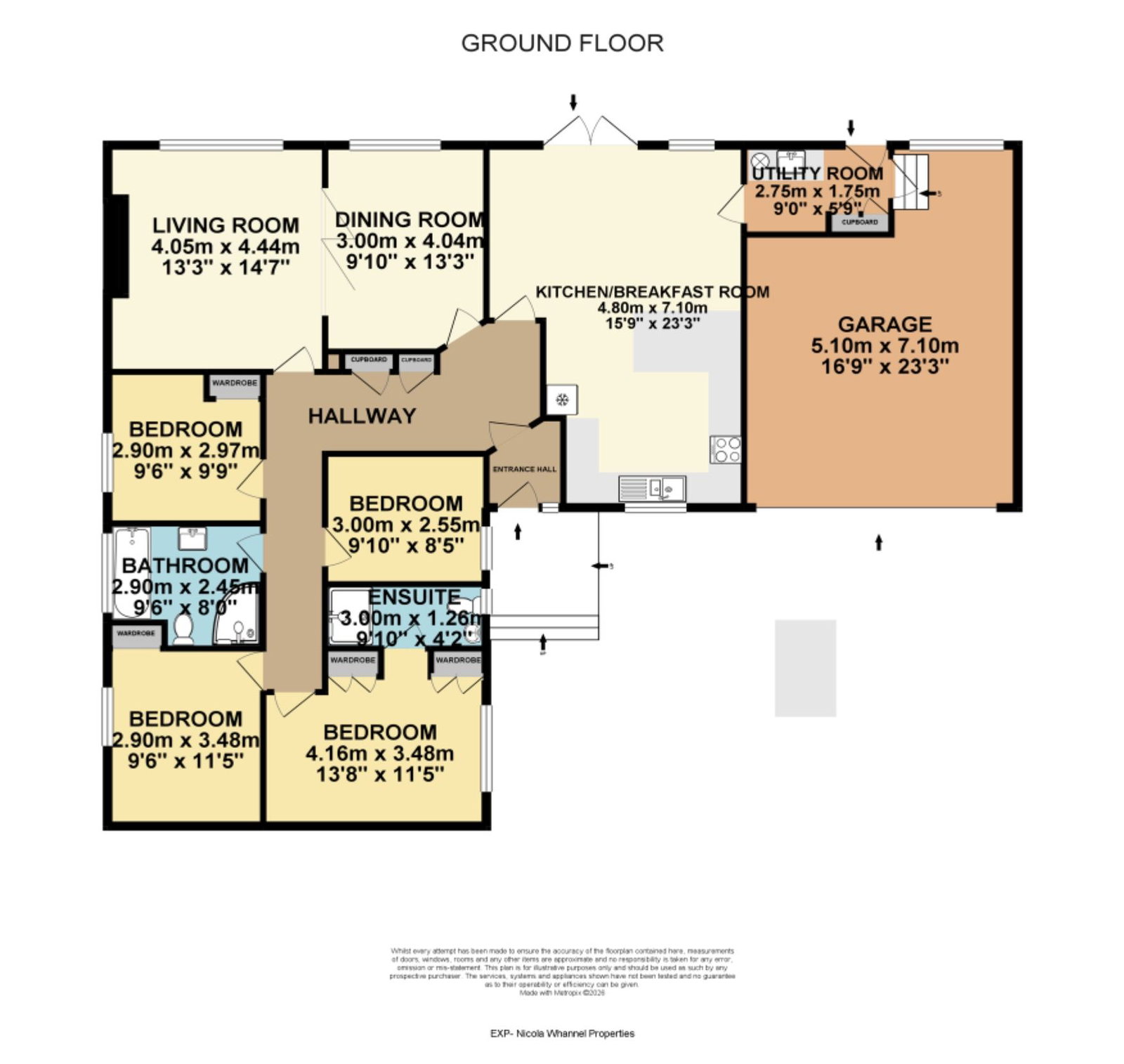 60, Gillbrae, Dumfries floorplan