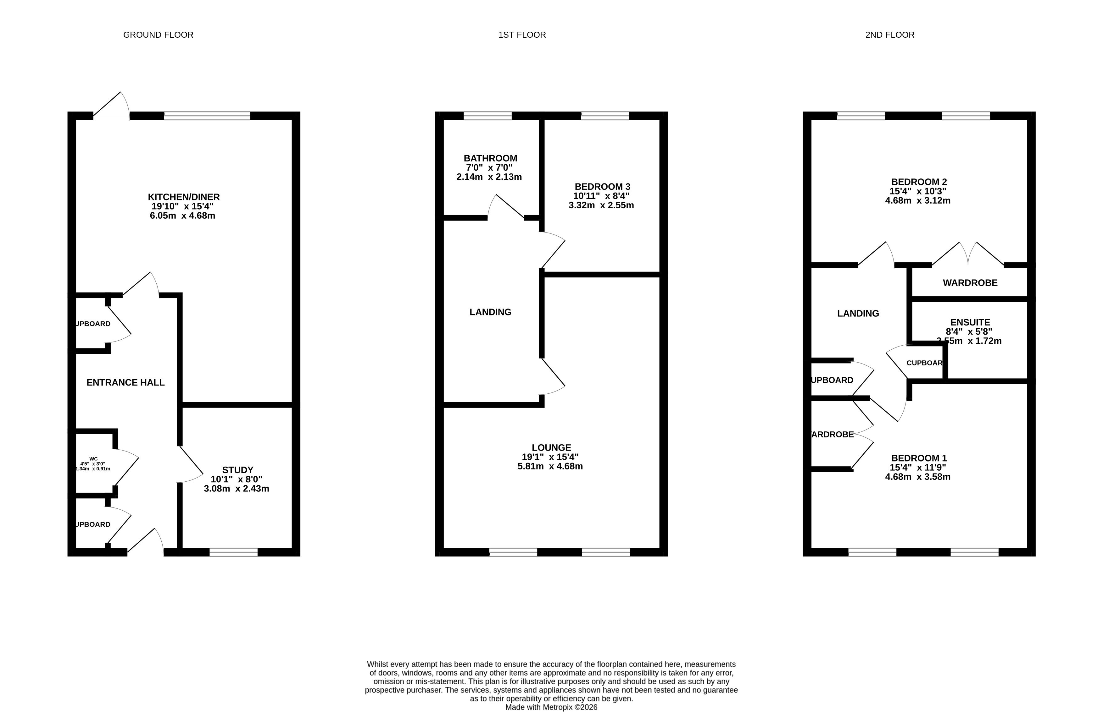 Petrel Close, Sprowston Norwich floorplan
