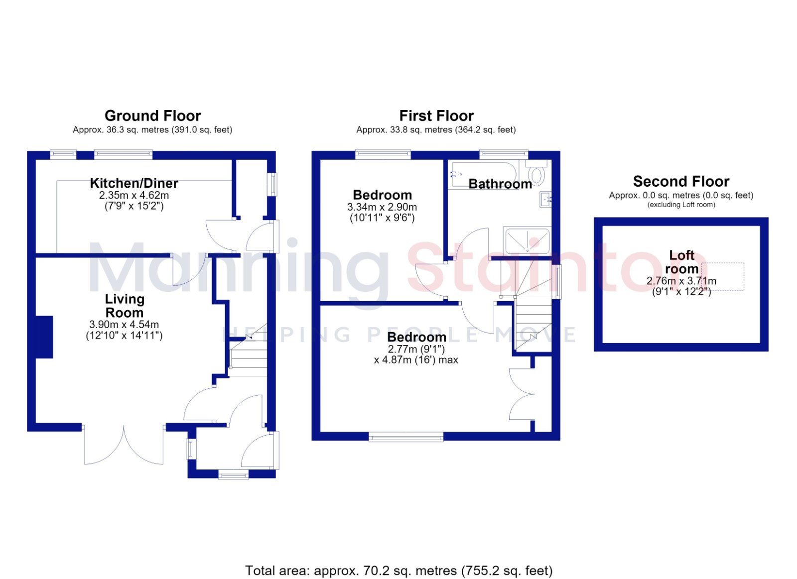 79, Ranelagh Avenue, Eccleshill floorplan