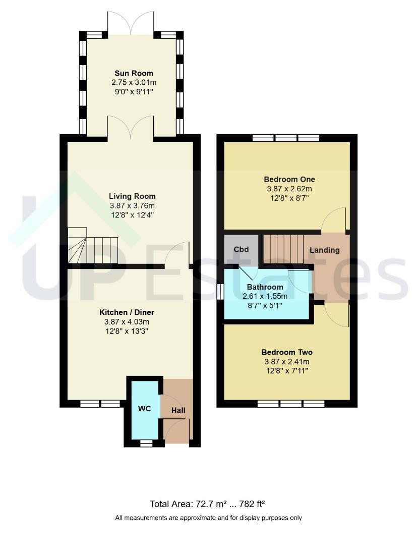 1, Auburndale Avenue, Coventry floorplan