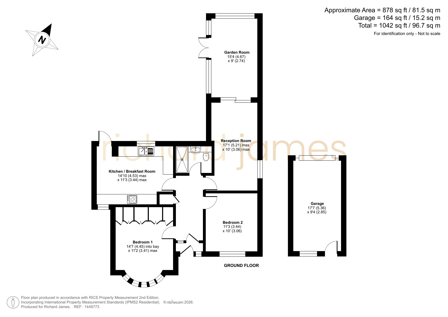 12, Whitehill Lane, Royal Wootton Bassett floorplan