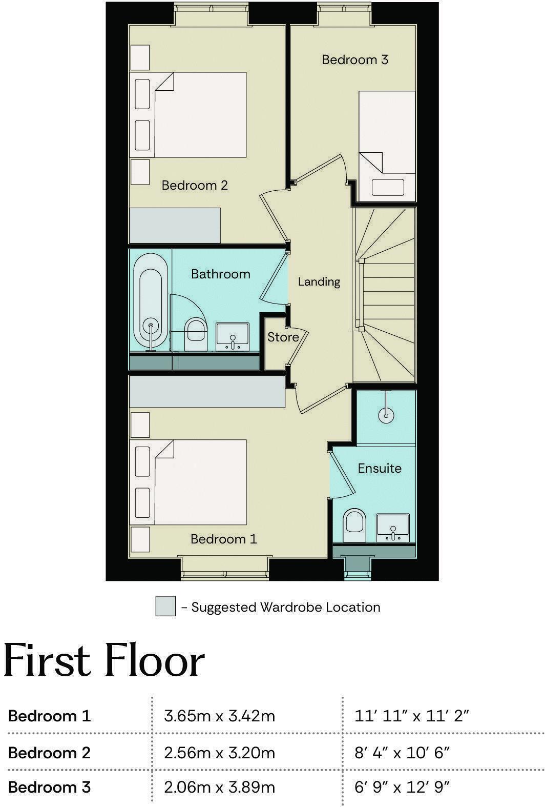 Plot 310 Dalton, Rawcliffe Road, Goole floorplan