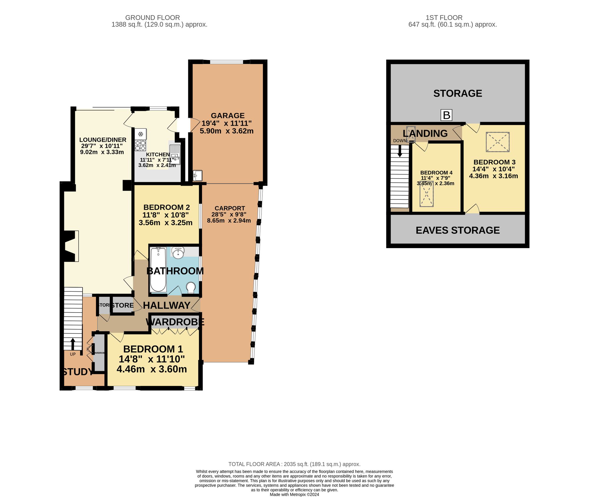 19 Mayfield Place, Pontyclun floorplan