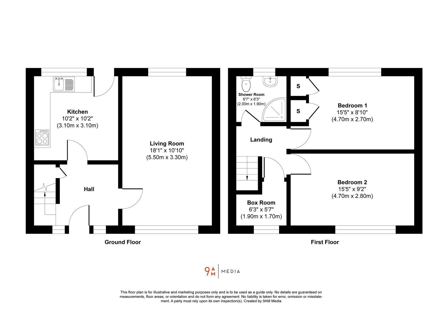 56 Gillway, Rosyth KY11, 2 bedroom terraced house for sale 65309828