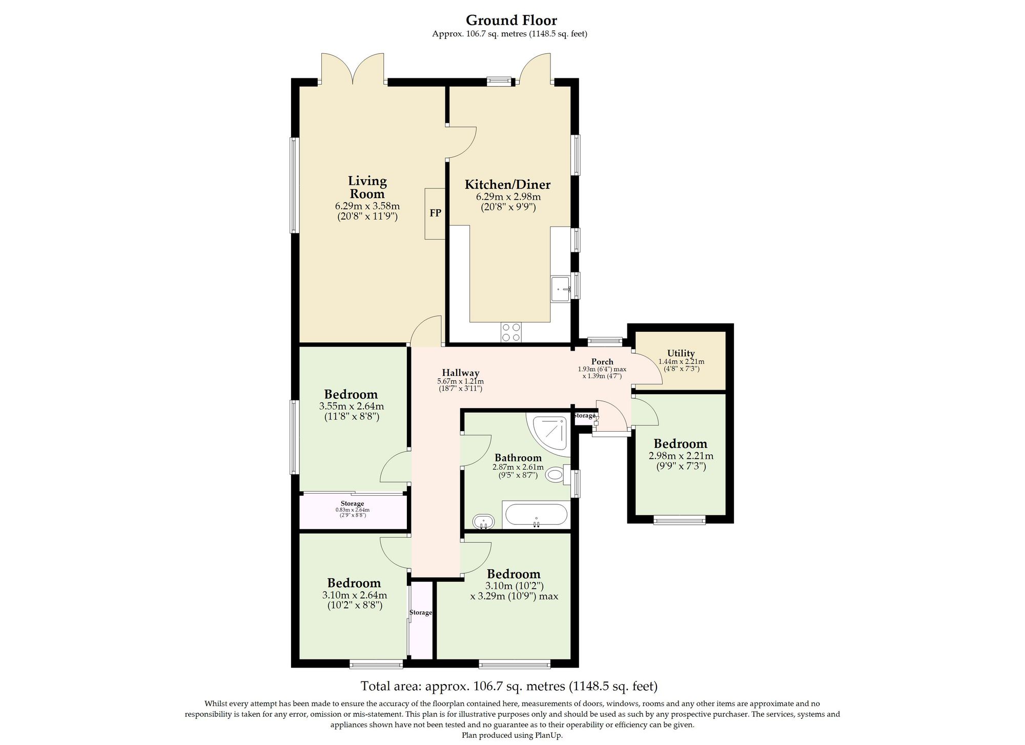 Janton Ostend Gap, Norwich floorplan