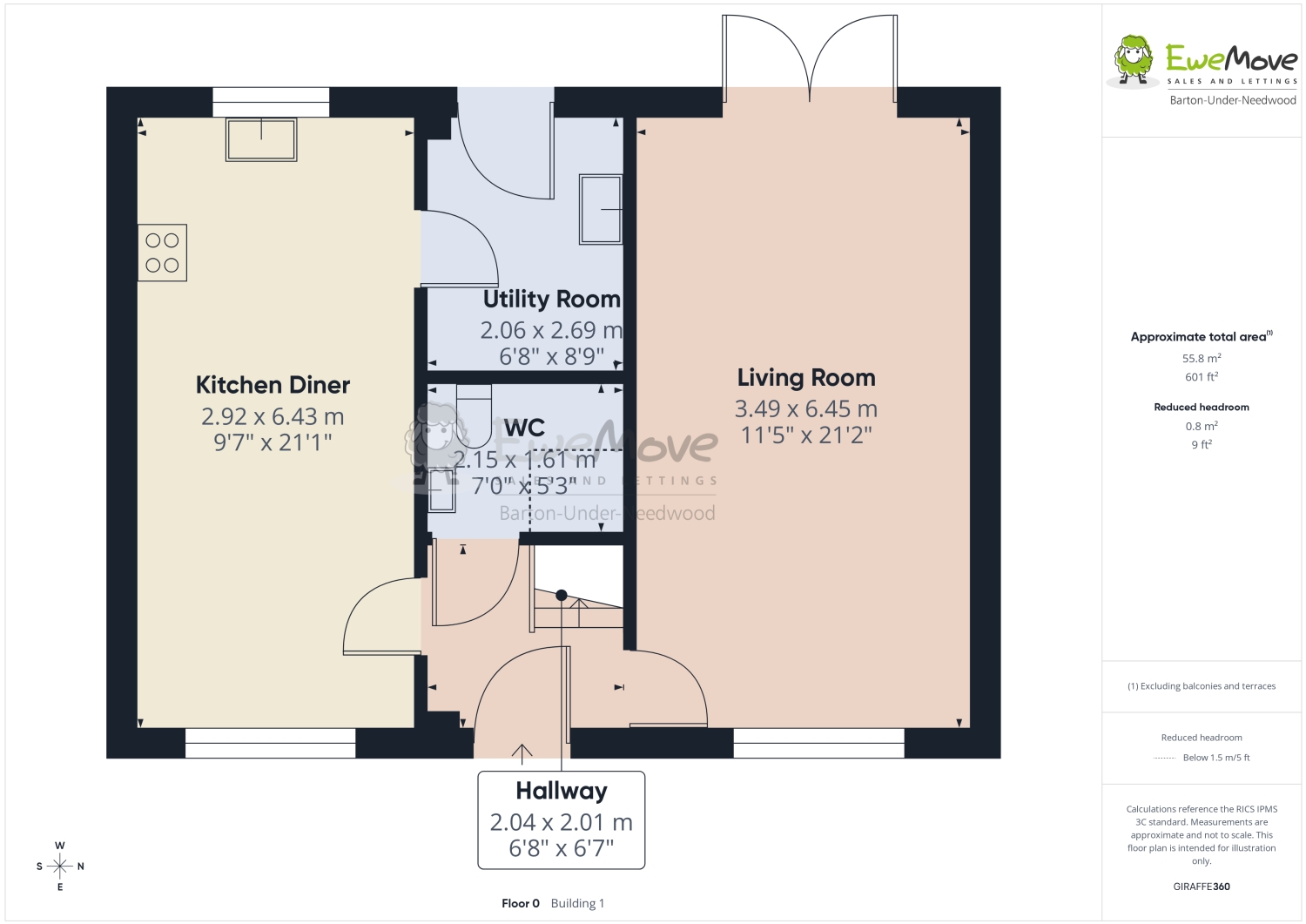 11, WILSON WAY, BURTON-ON-TRENT floorplan