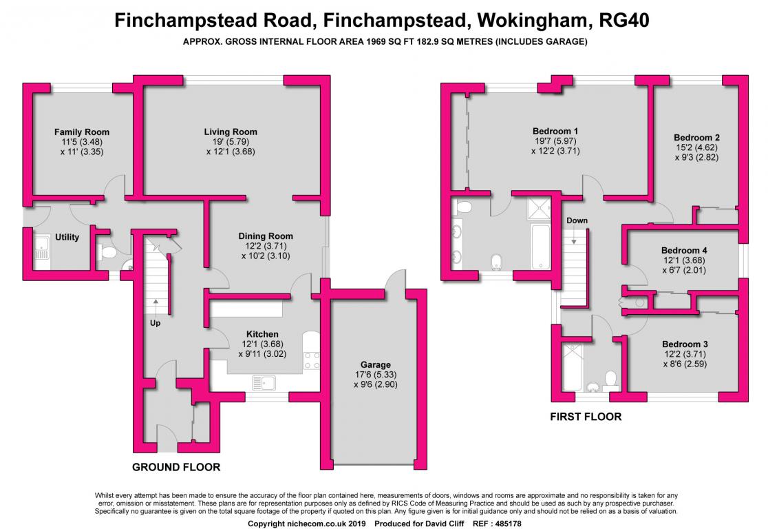 4 Bedrooms Detached house for sale in Finchampstead Road, Wokingham RG40