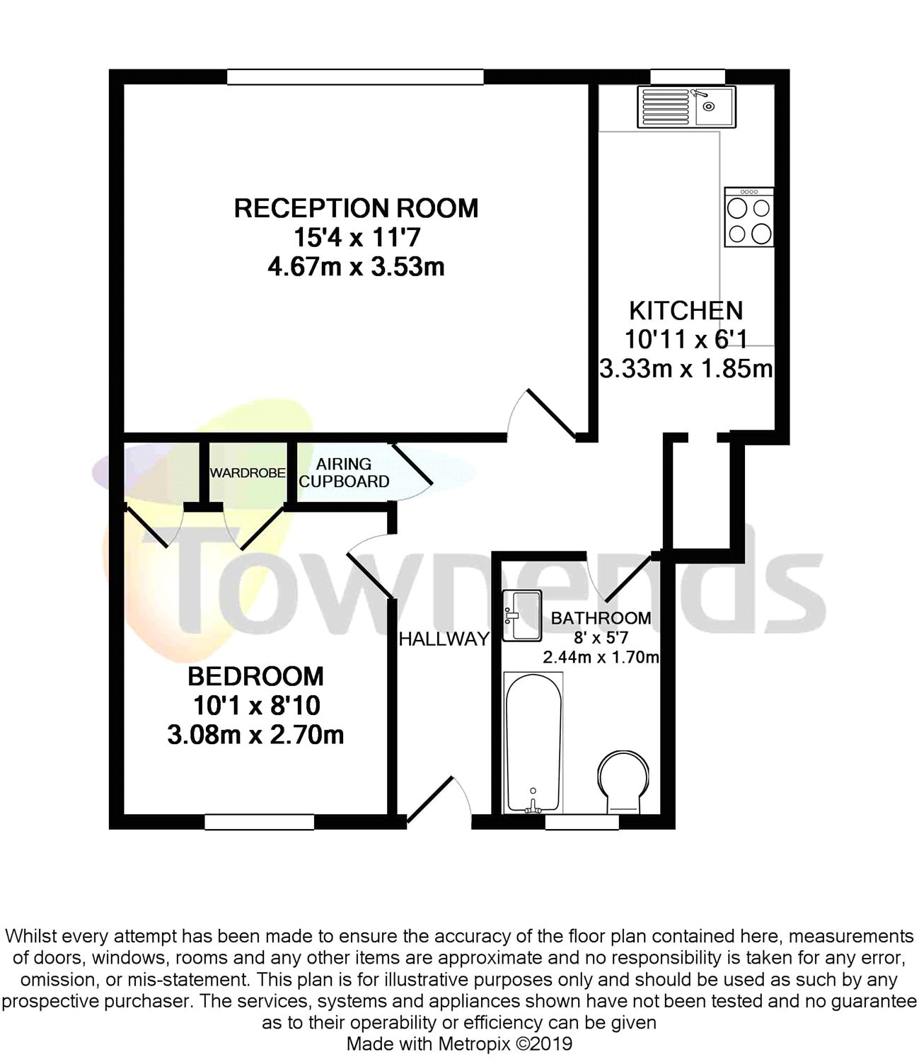 1 Bedrooms Maisonette to rent in Wilderness Court, Wilderness Road, Guildford, Surrey GU2