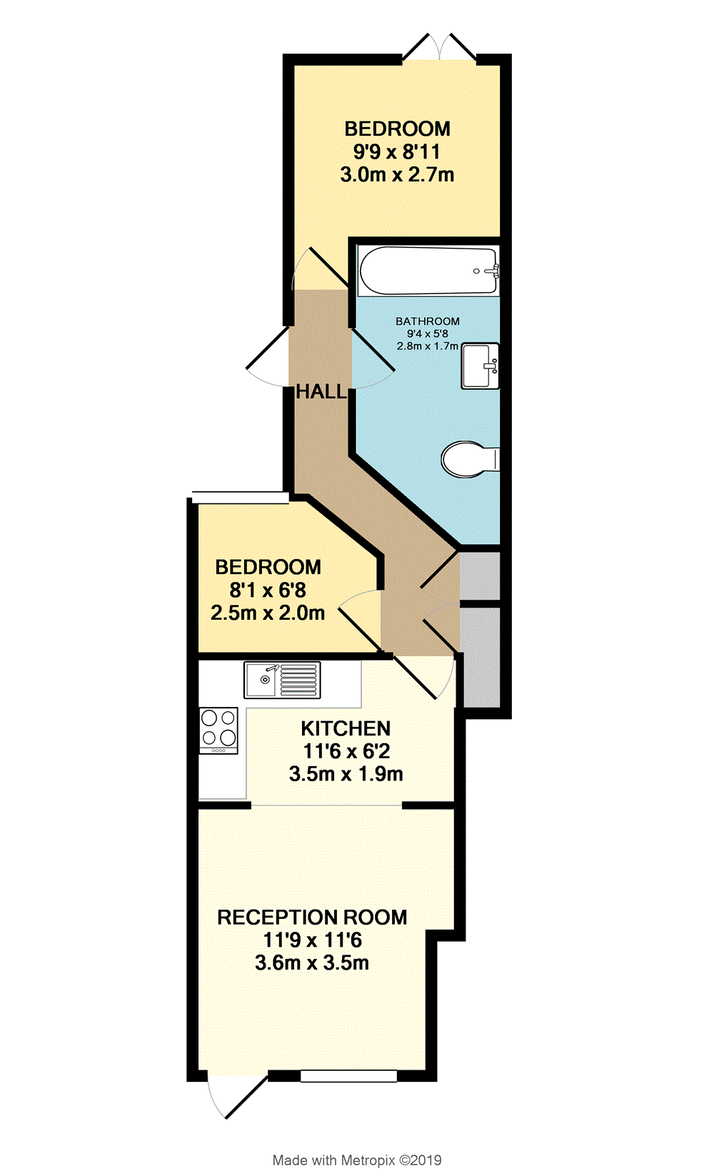 2 Bedrooms Flat for sale in St Johns Lane, Bedminster, Bristol BS3
