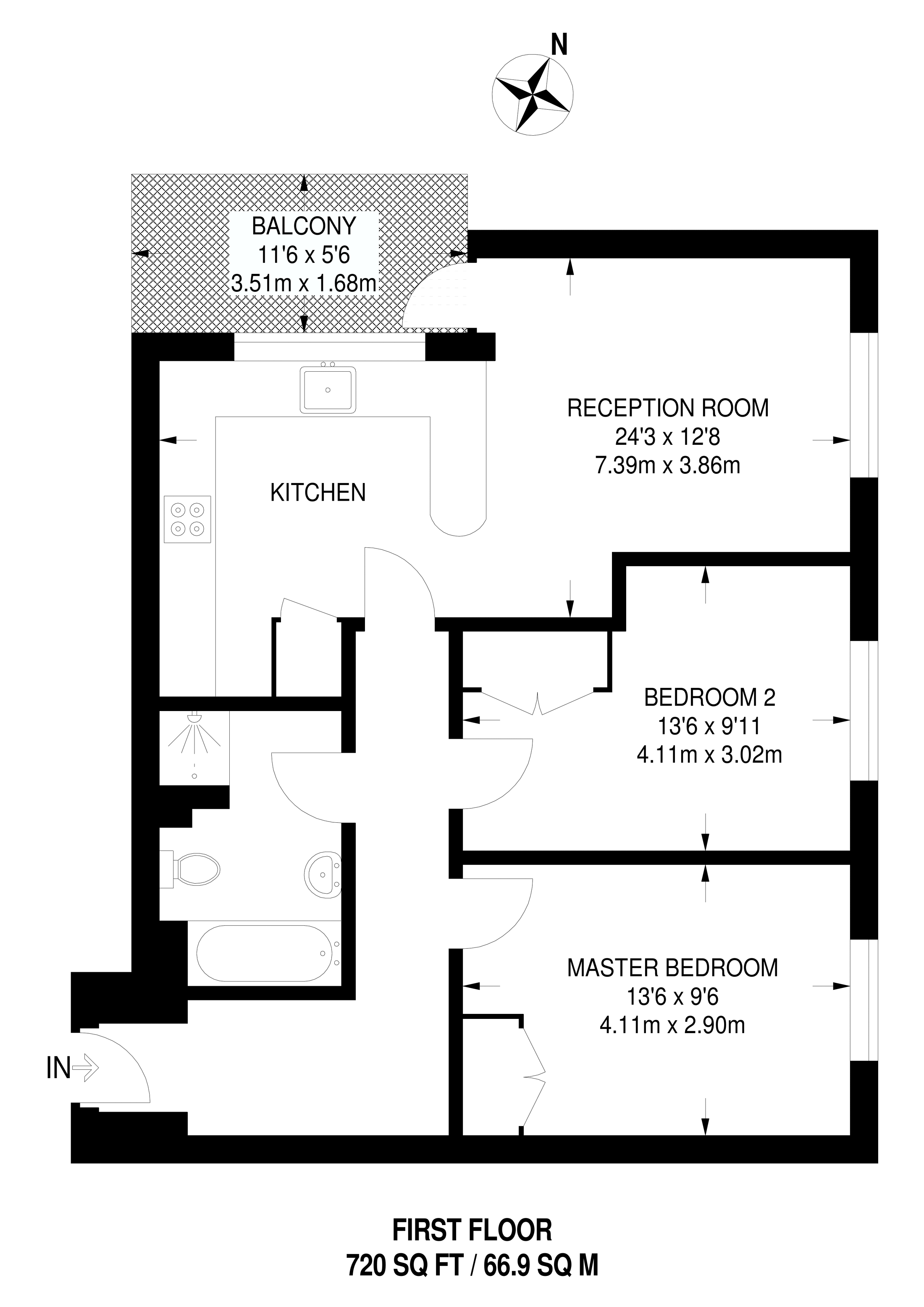 2 Bedrooms Flat to rent in Stembridge Road, Anerley SE20