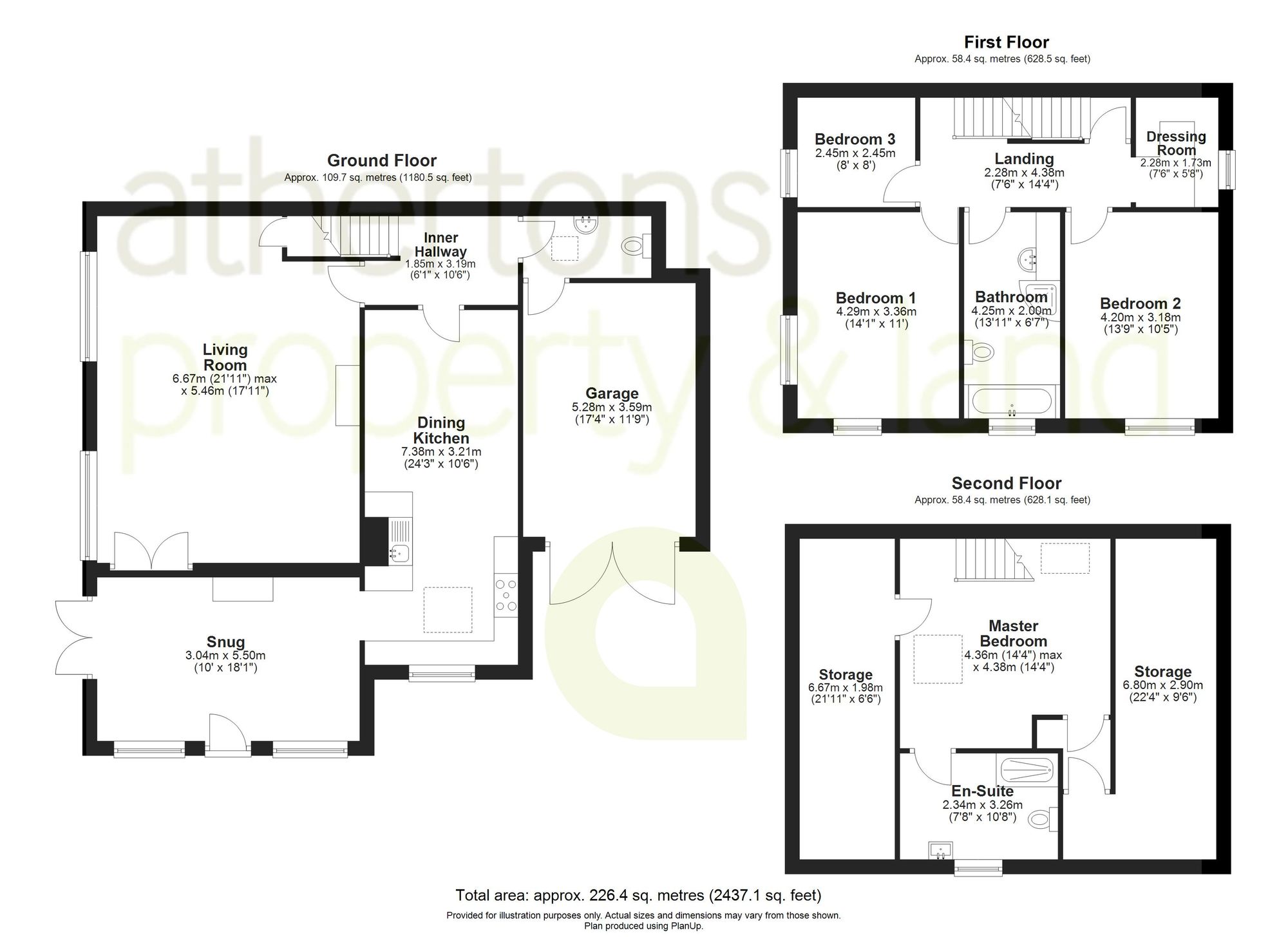 Higher Lickhurst Barn Oakenclough Road, Preston floorplan