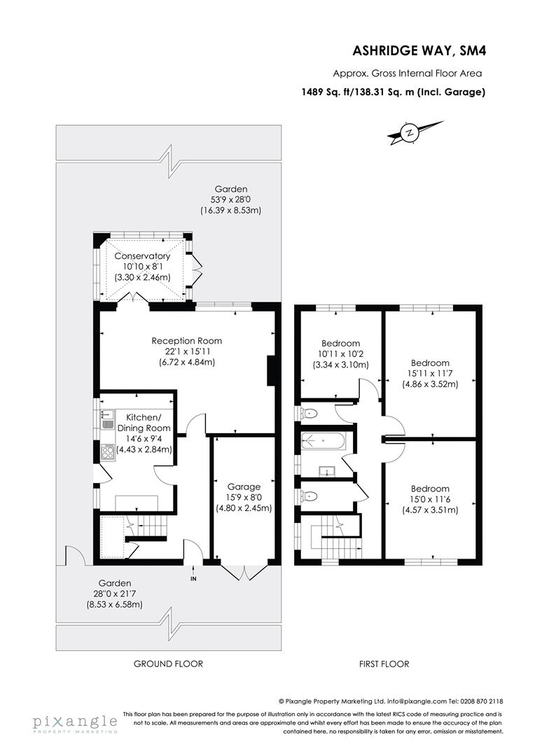 Derwent, Ashridge Way, Morden floorplan